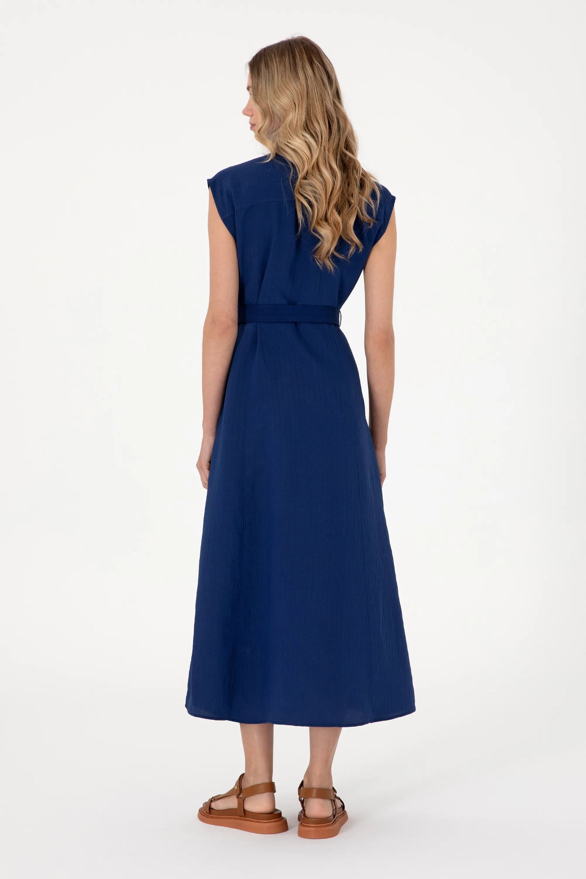 U.S. Polo Assn. Navy Women Navy Woven Dress SKU: G082SZ0320 2098537_VR033 Image 04