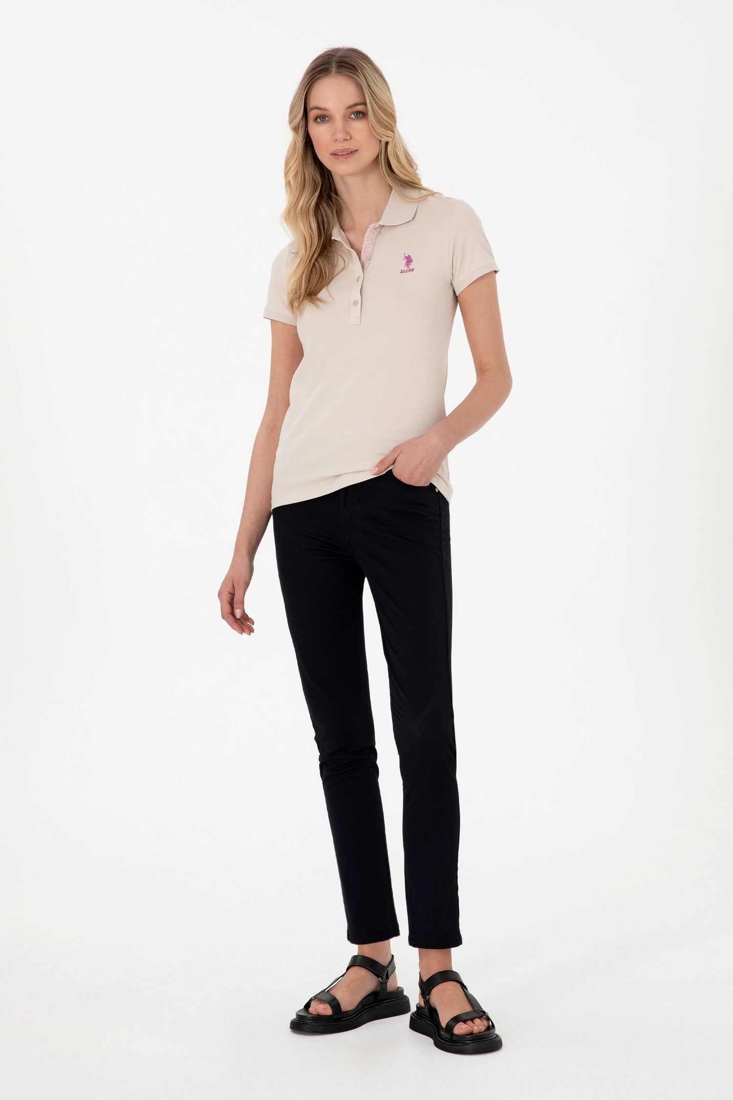 U.S. Polo Assn._Black Denim Style Trouser_G082SZ0780 2098511_VR046_01