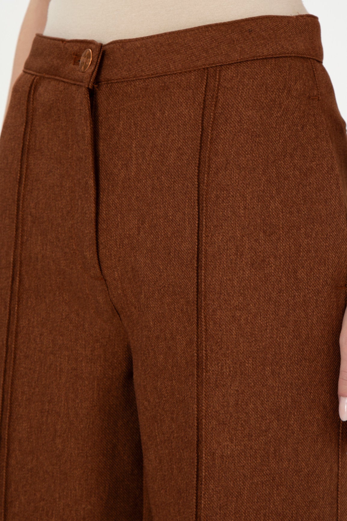 Brown Wide Leg Dress Trousers_G082SZ0780 1945119_VR029_05