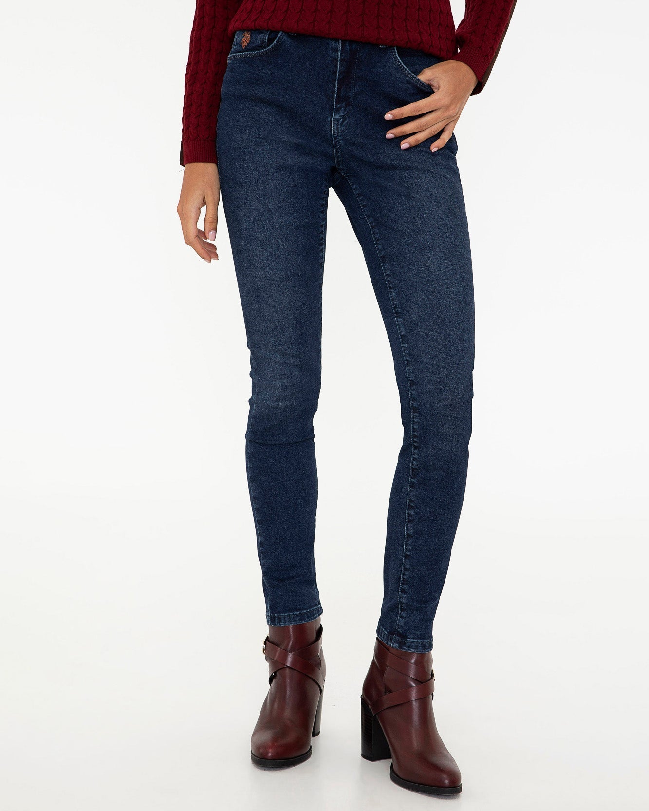 Dark Blue Denim Trouser U.S. Polo Assn.