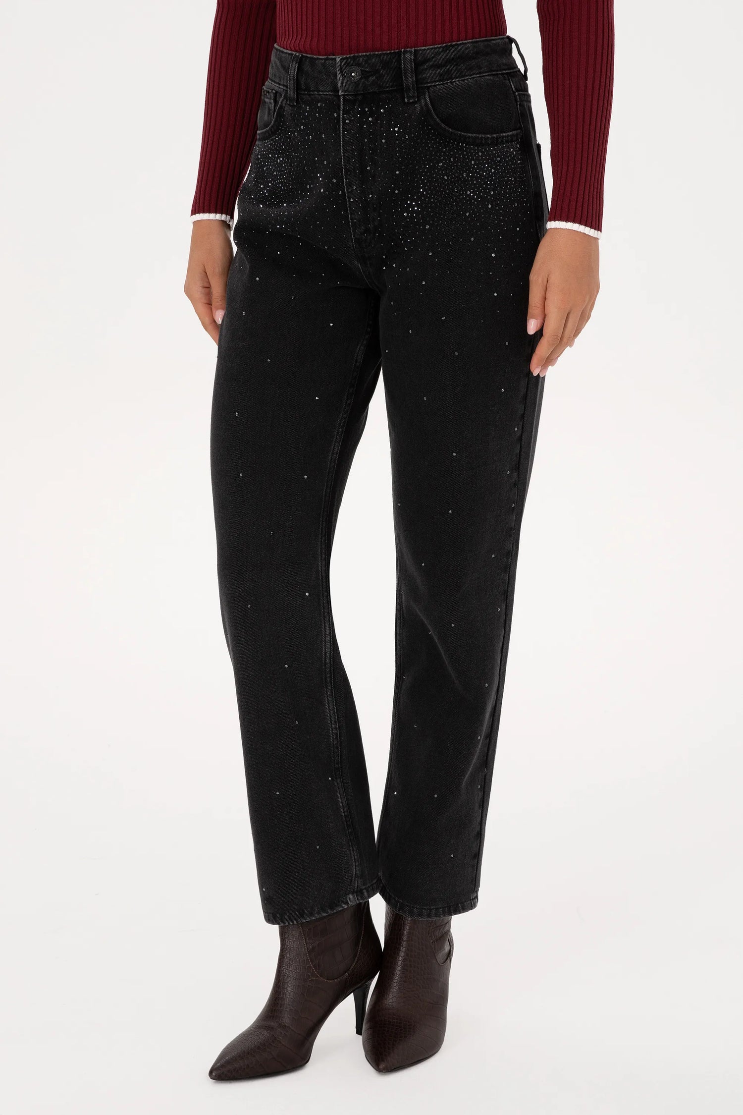 U.S. Polo Assn._Black_Black Denim Trouser_G082SZ0800 2247994_DN0027_02