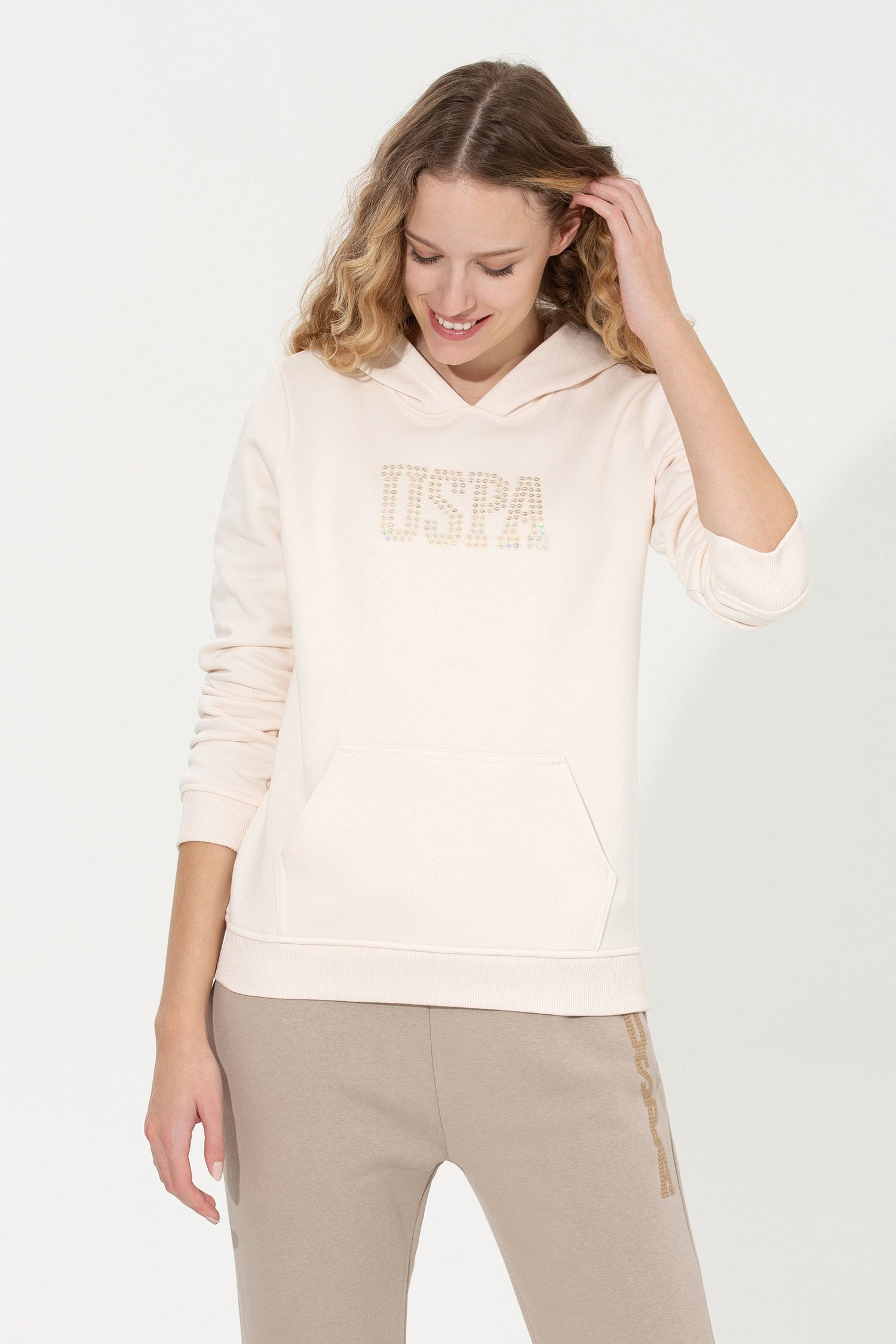 White Sweat Shirt U.S. Polo Assn.