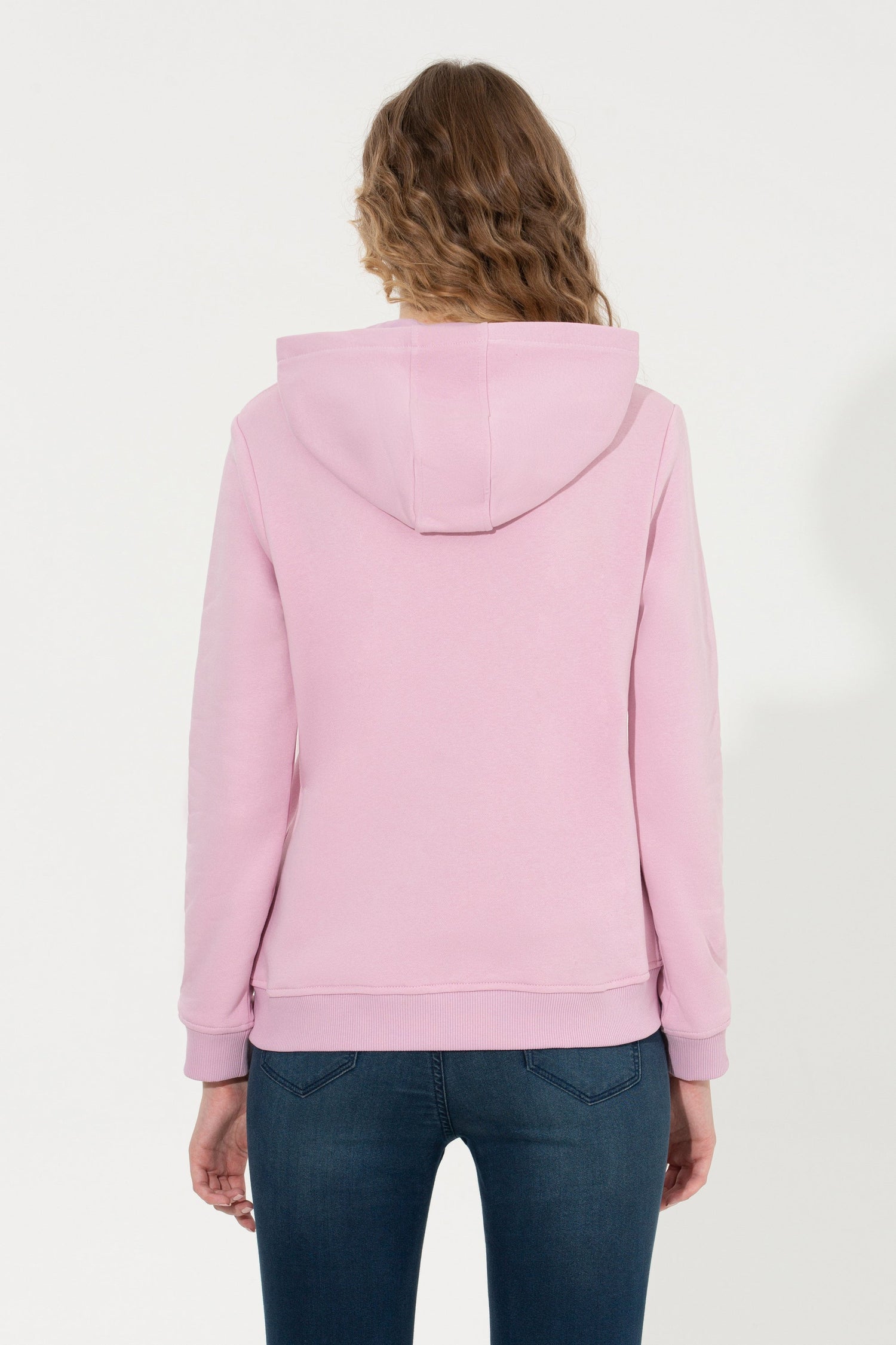 Pink Sweat Shirt U.S. Polo Assn.
