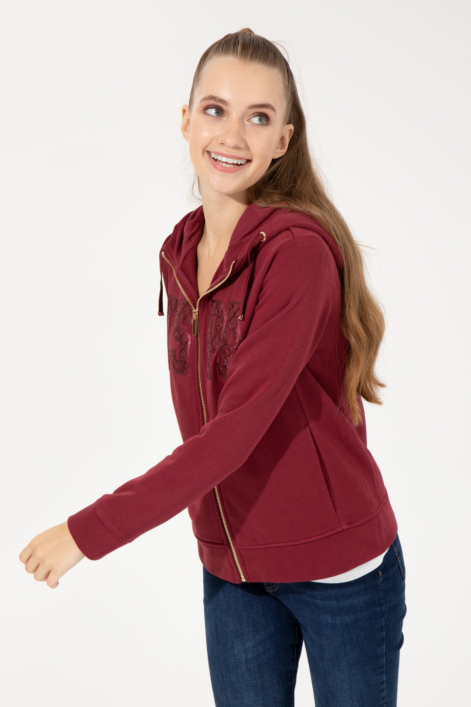 Red Sweat Shirt U.S. Polo Assn.