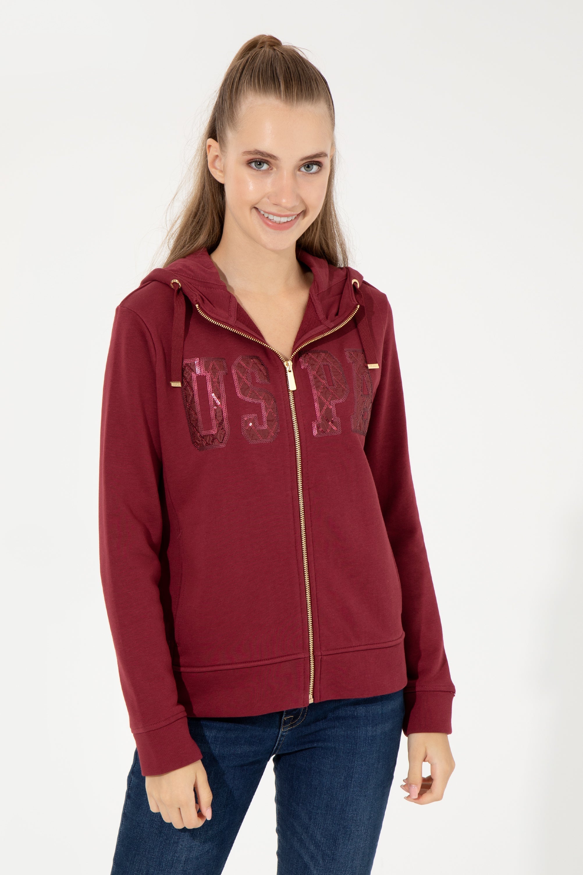 Red Sweat Shirt U.S. Polo Assn.