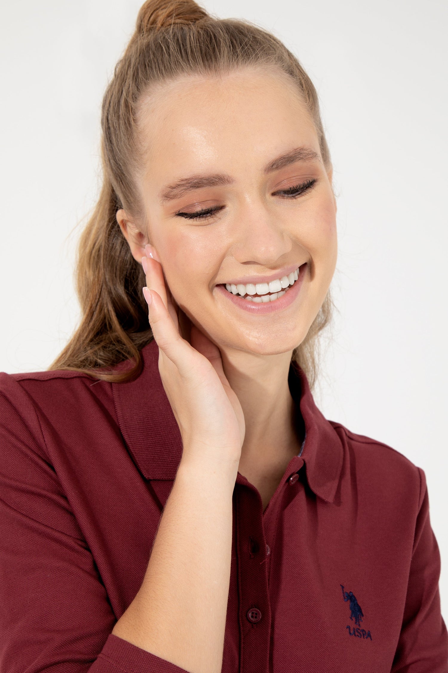 Red Sweat Shirt U.S. Polo Assn.