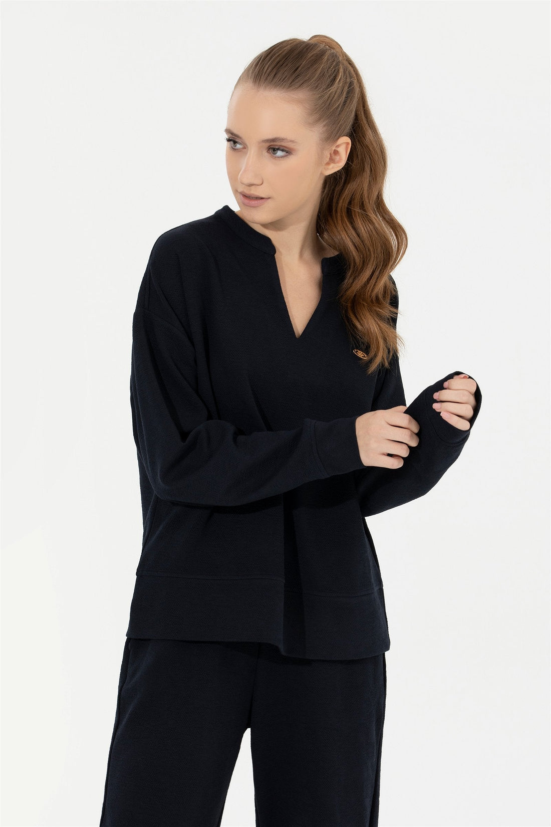 Dark Blue Sweat Shirt