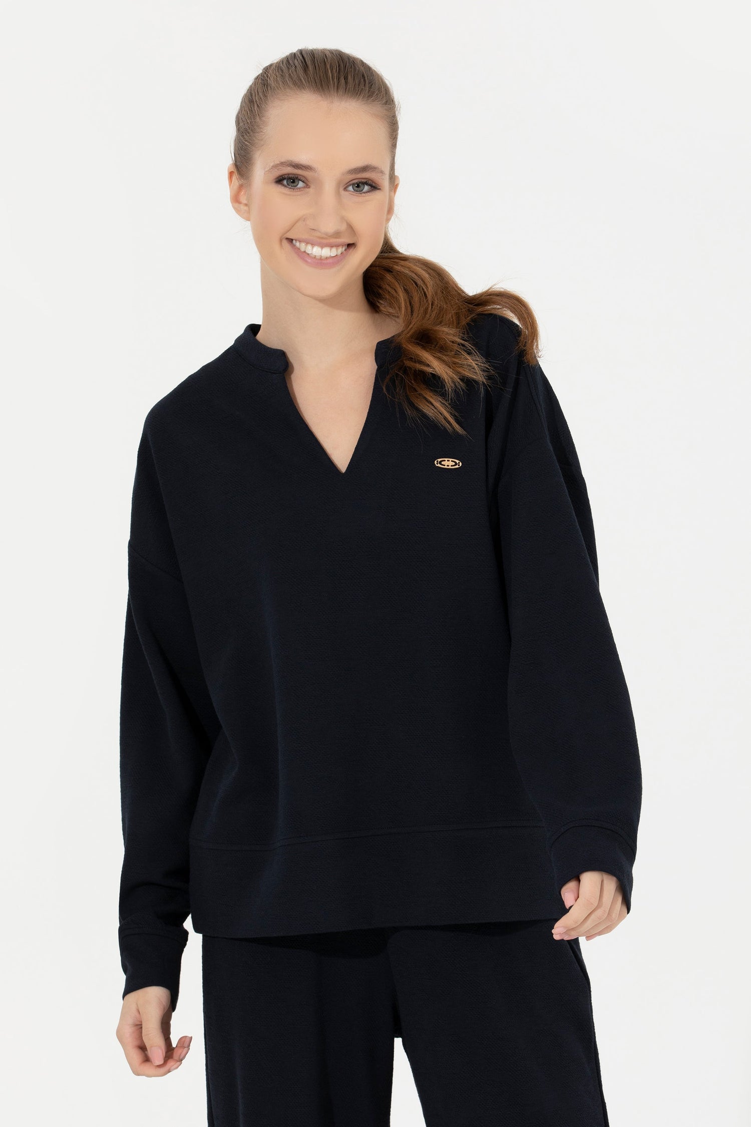 Dark Blue Sweat Shirt