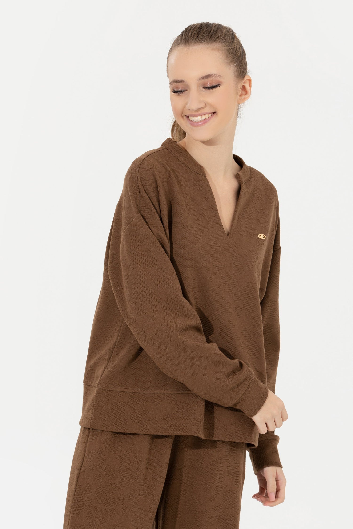 Brown Sweat Shirt U.S. Polo Assn.