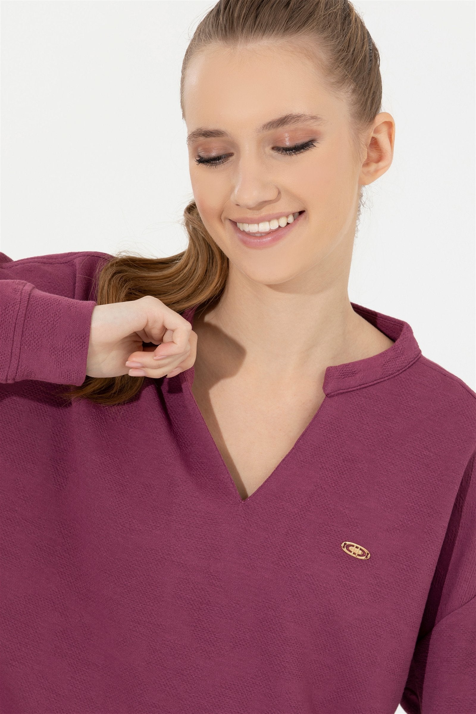 Mauve Sweat Shirt U.S. Polo Assn.