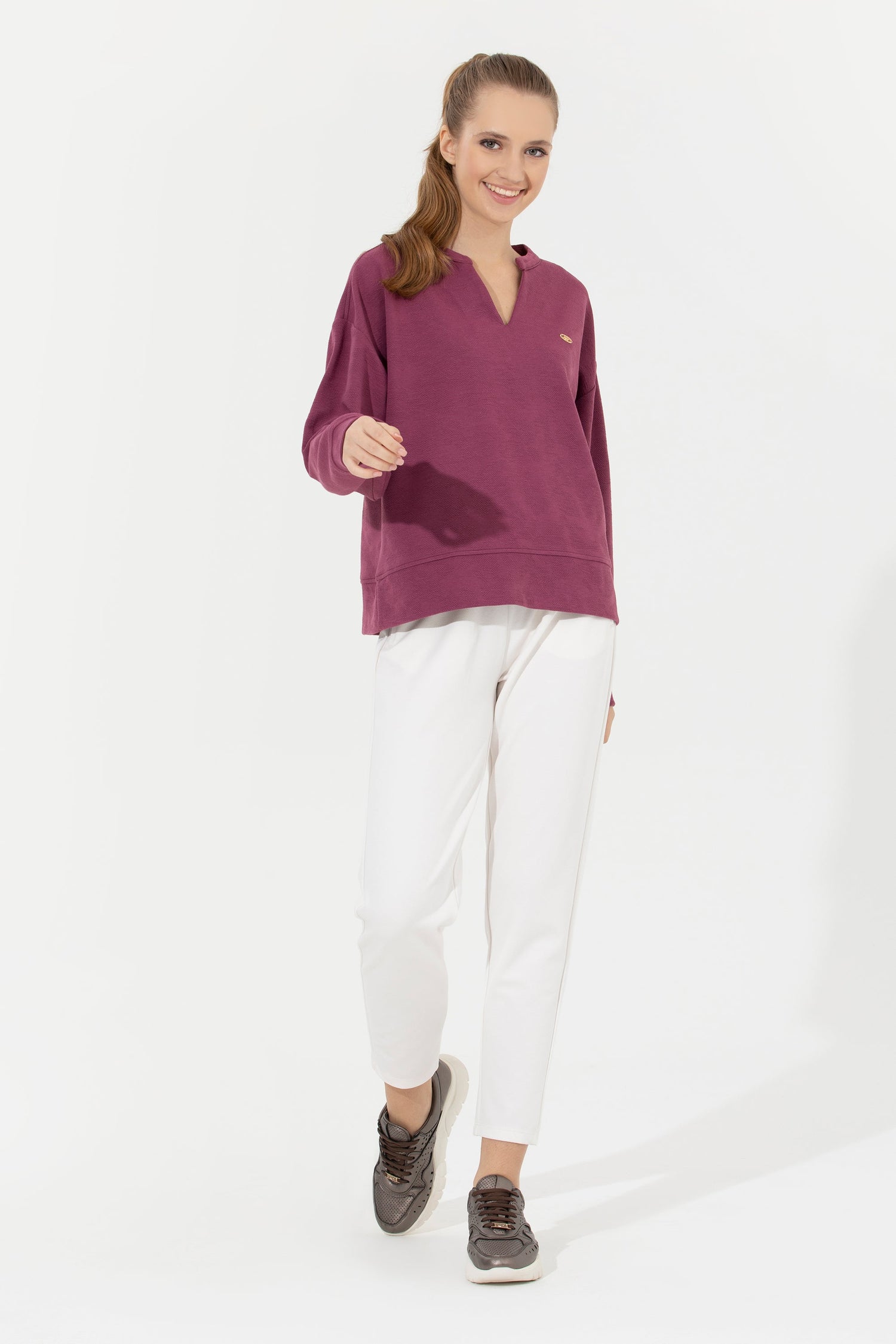 Mauve Sweat Shirt U.S. Polo Assn.