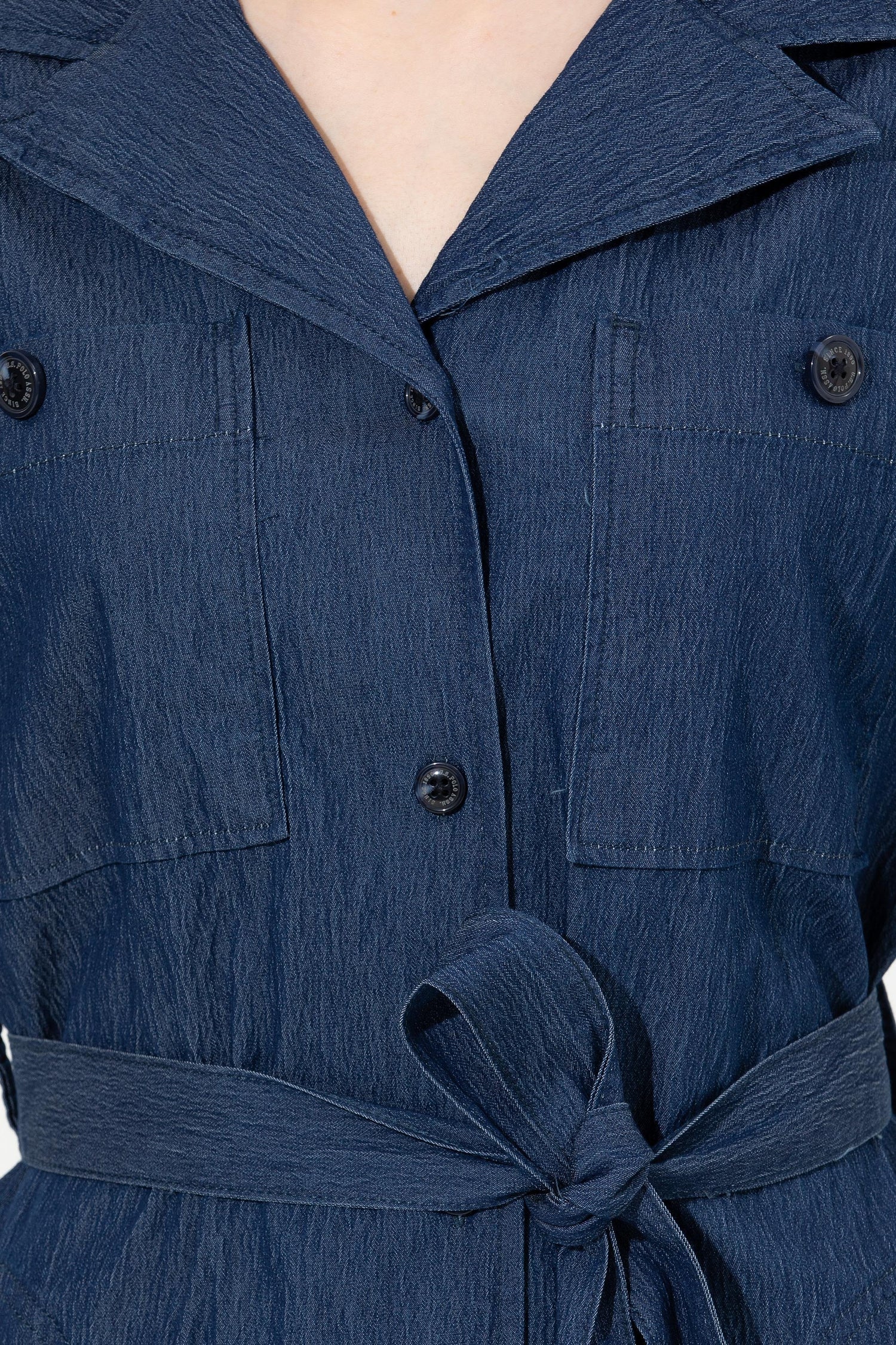 Dark Blue Denim Dress U.S. Polo Assn.