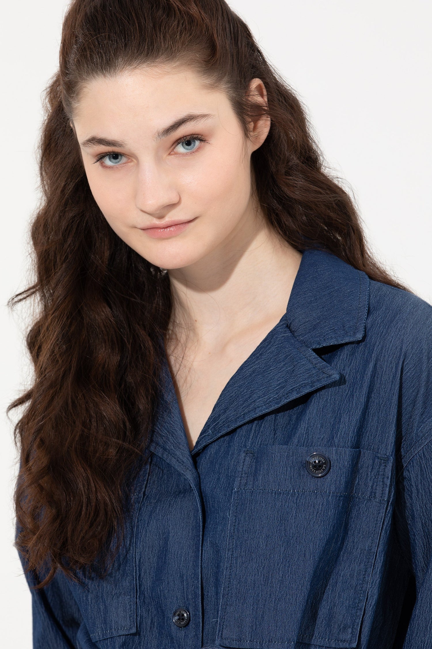 Dark Blue Denim Dress U.S. Polo Assn.