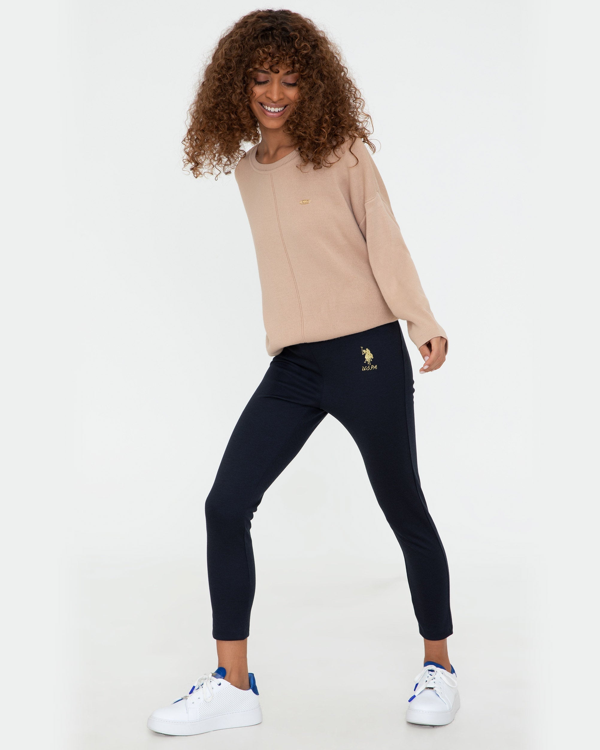 Dark Blue Knitting Trouser U.S. Polo Assn.