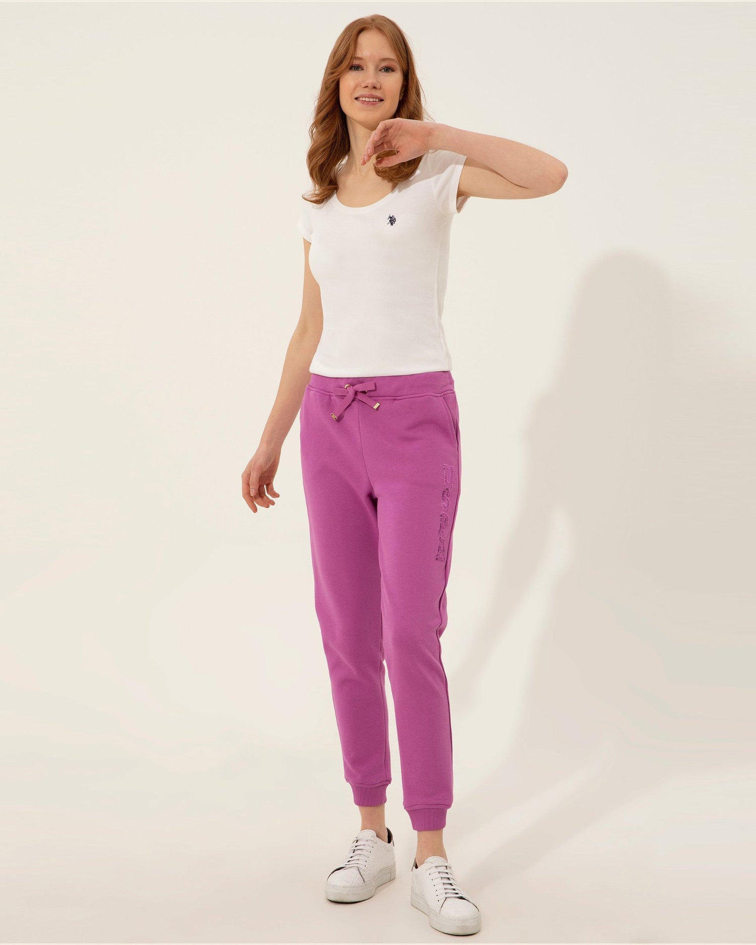 Mauve Knitting Trouser U.S. Polo Assn.