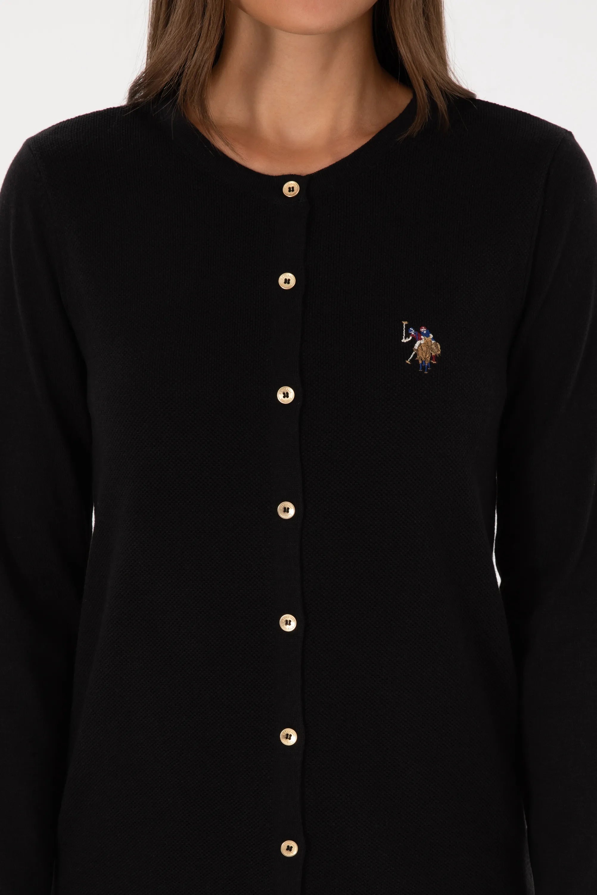 U.S. Polo Assn._Black_Black Button Up Cardigan_G082SZ0TH0 2226378_VR046_06