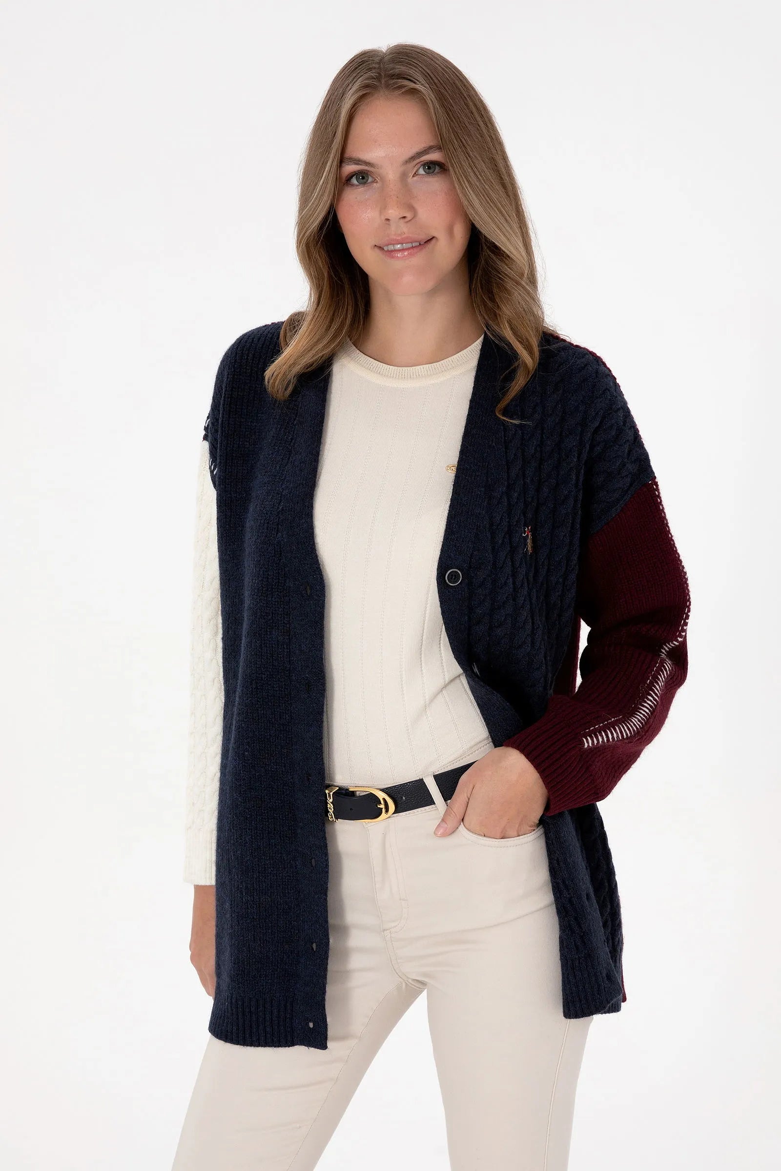 U.S. Polo Assn._Navy_Navy Knitting Cardigan_G082SZ0TH0 2246225_VR033_01