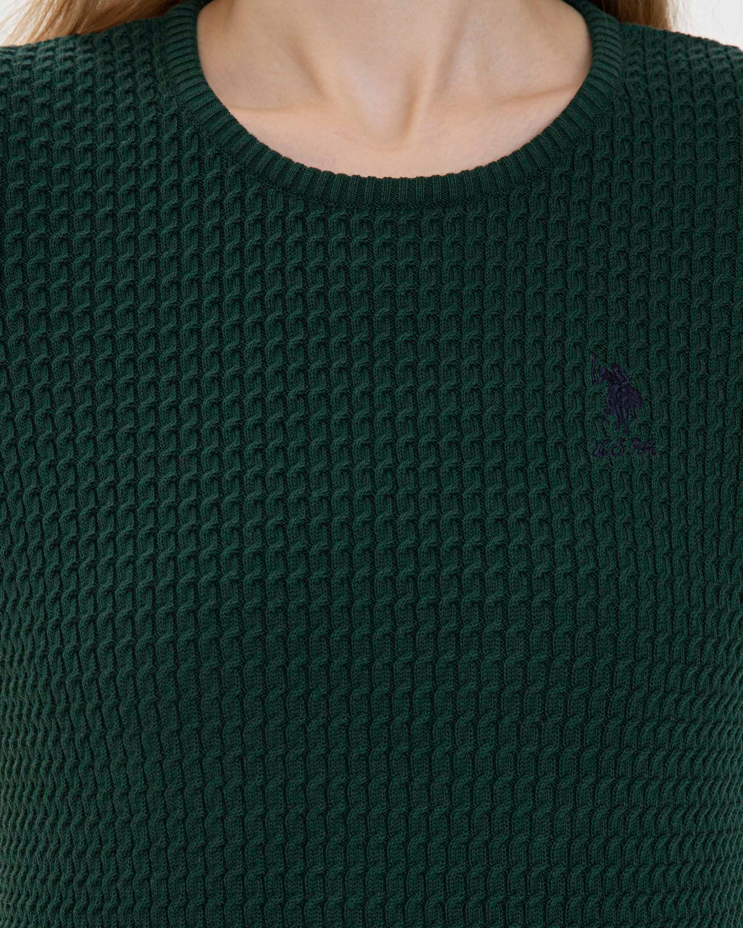 Light Green Knitting Jumper U.S. Polo Assn.