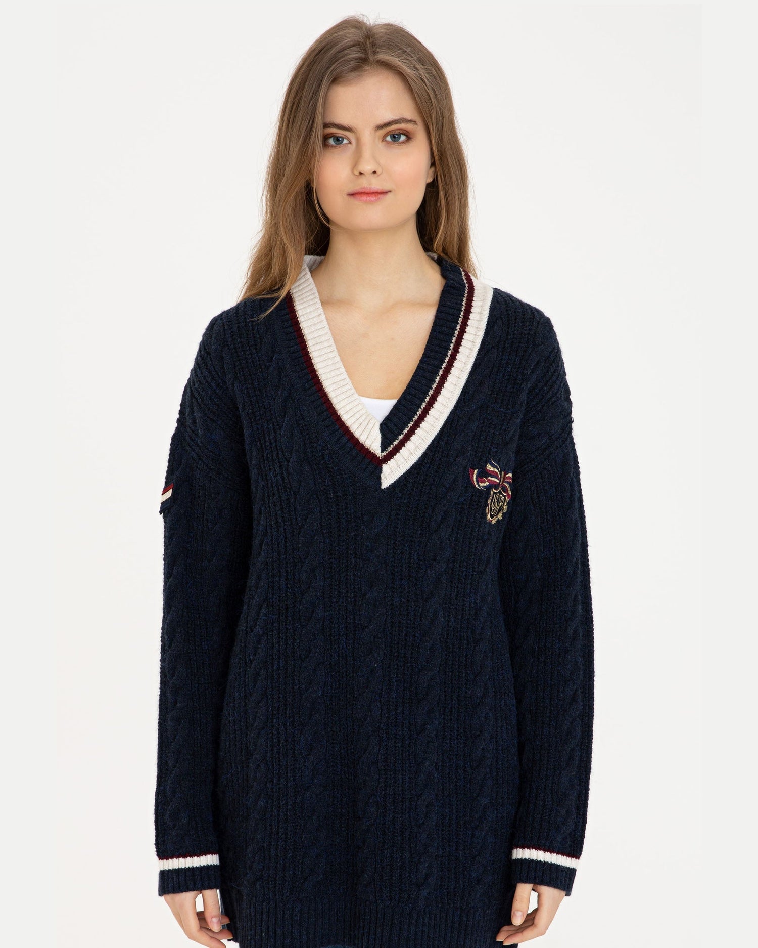 Dark Blue Knitting Jumper U.S. Polo Assn.