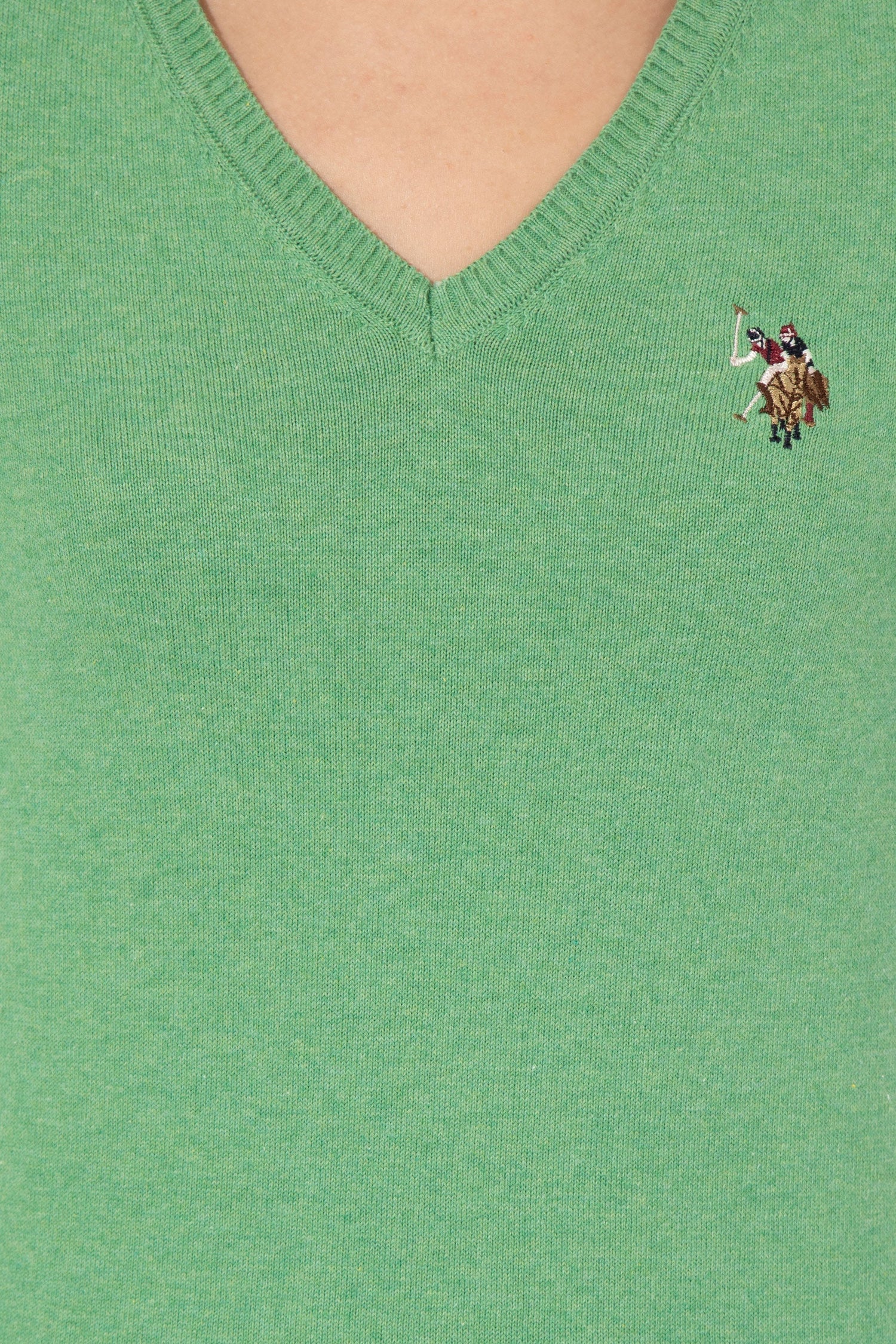 Light Green Knitting Jumper U.S. Polo Assn.