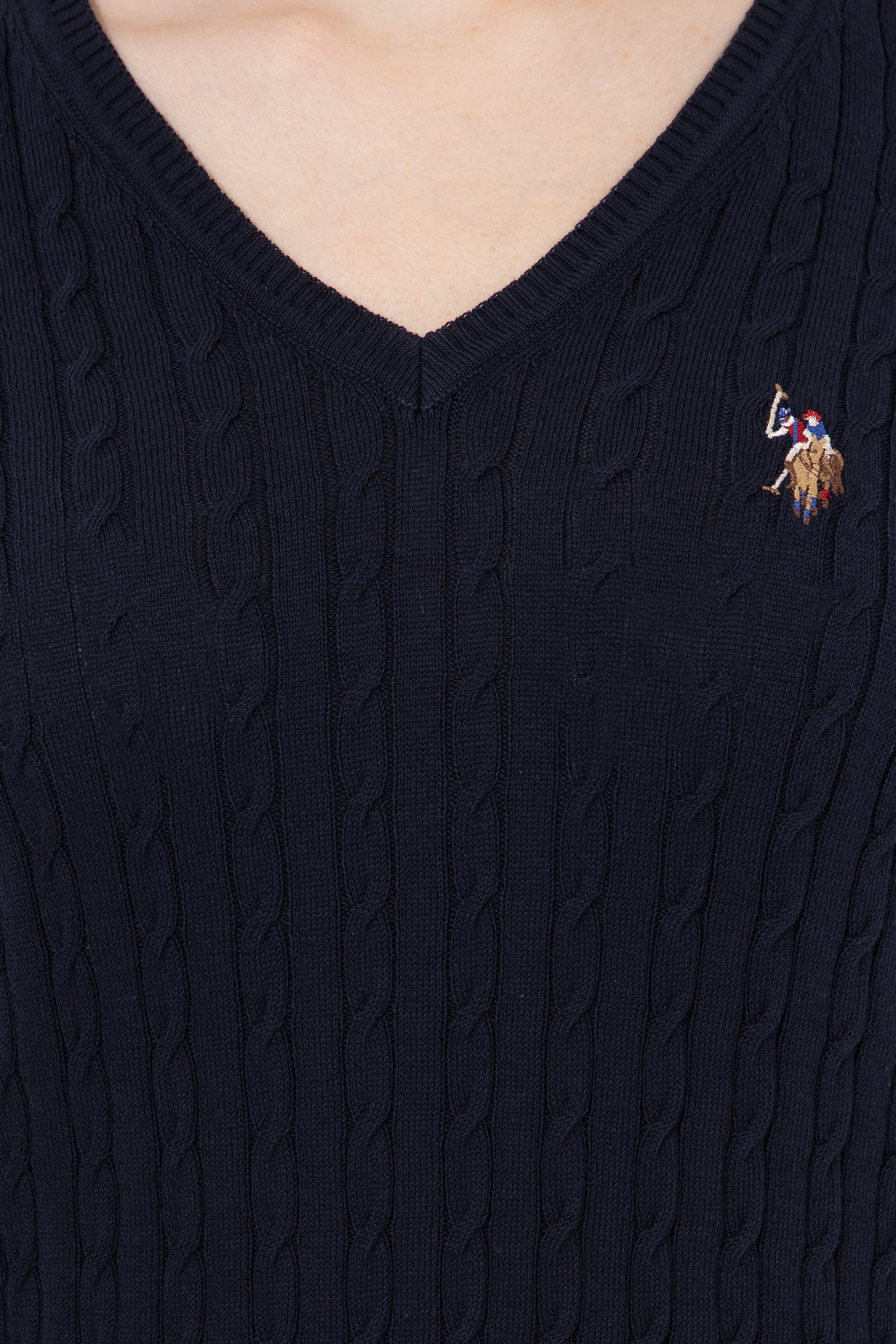 Dark Blue Knitting Jumper U.S. Polo Assn.