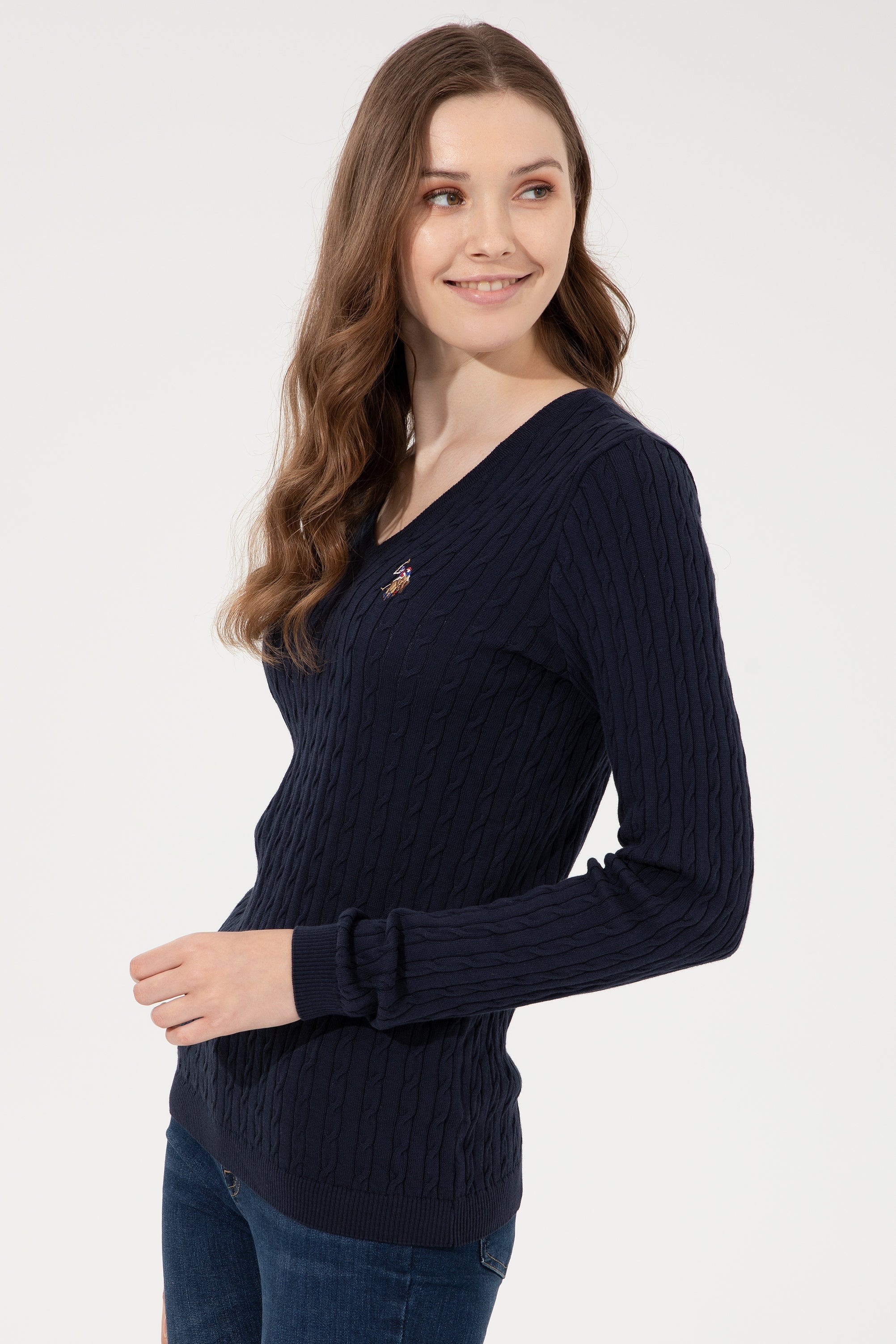 Dark Blue Knitting Jumper U.S. Polo Assn.