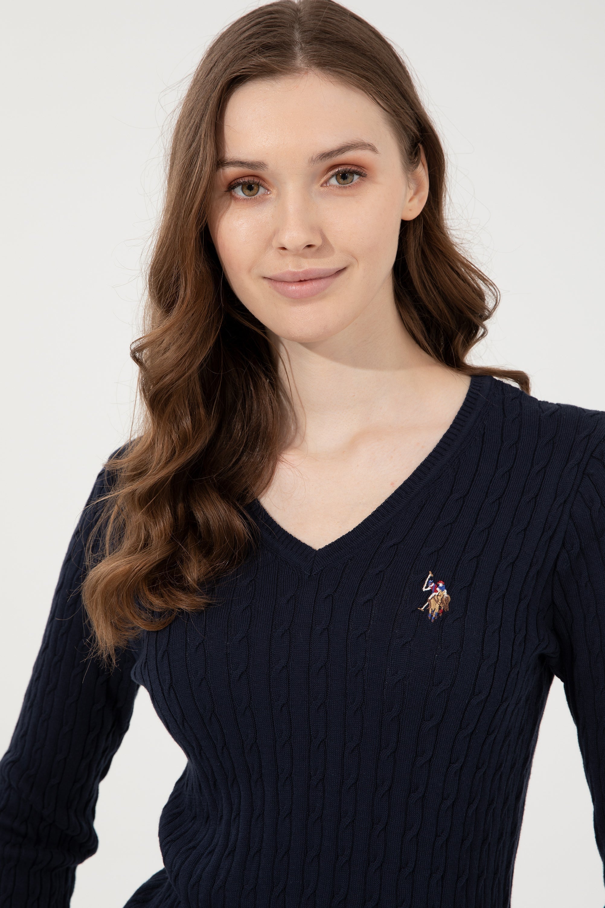 Dark Blue Knitting Jumper U.S. Polo Assn.