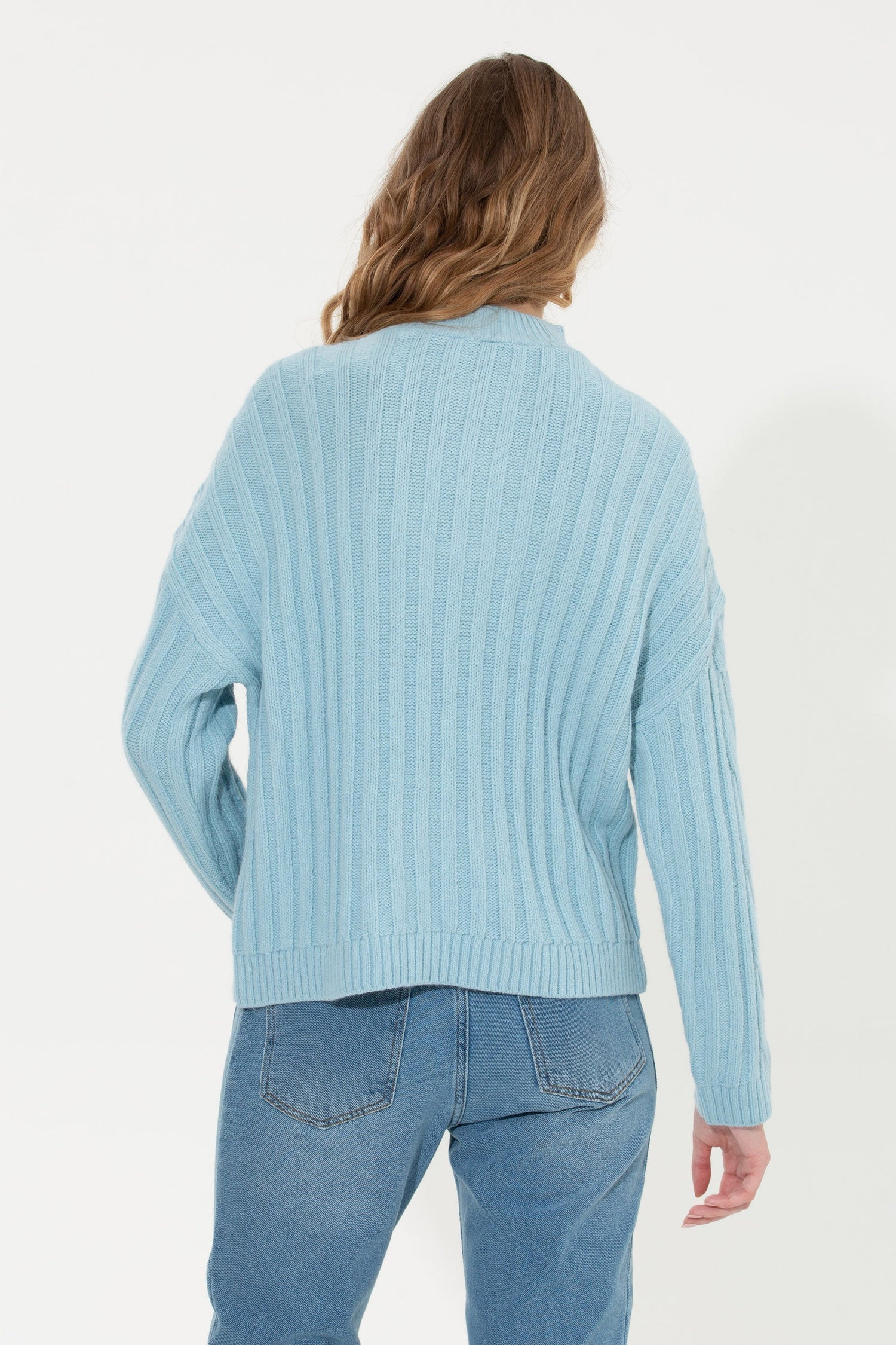 Light Blue Knitting Jumper U.S. Polo Assn.