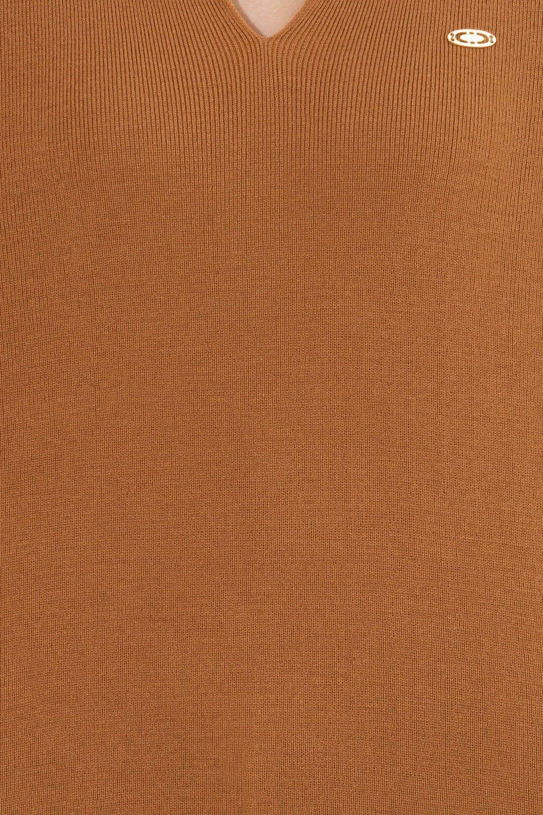 Brown Knitting Jumper U.S. Polo Assn.