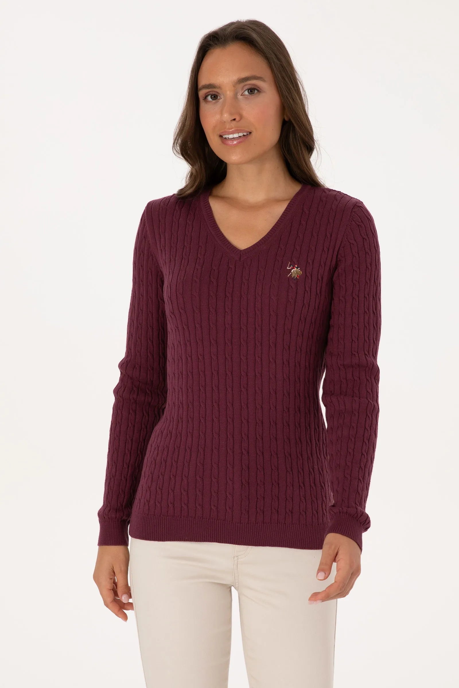 U.S. Polo Assn._New Plum_New Plum Knitted Pullover_G082SZ0TK0 2226089_VR177_01
