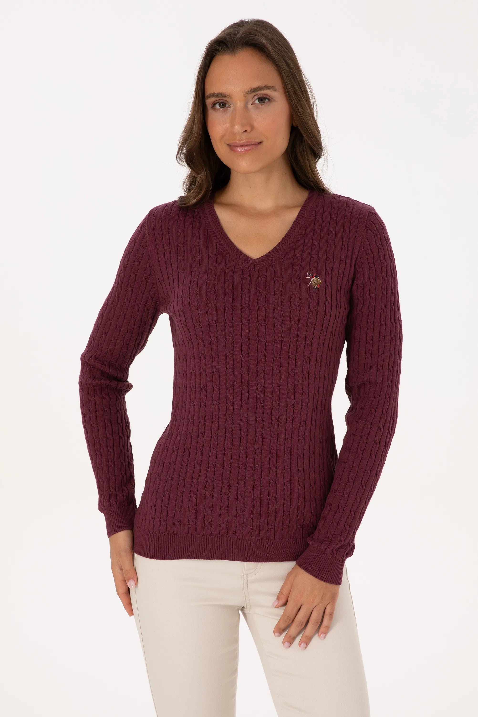 U.S. Polo Assn._New Plum_New Plum Knitted Pullover_G082SZ0TK0 2226089_VR177_03