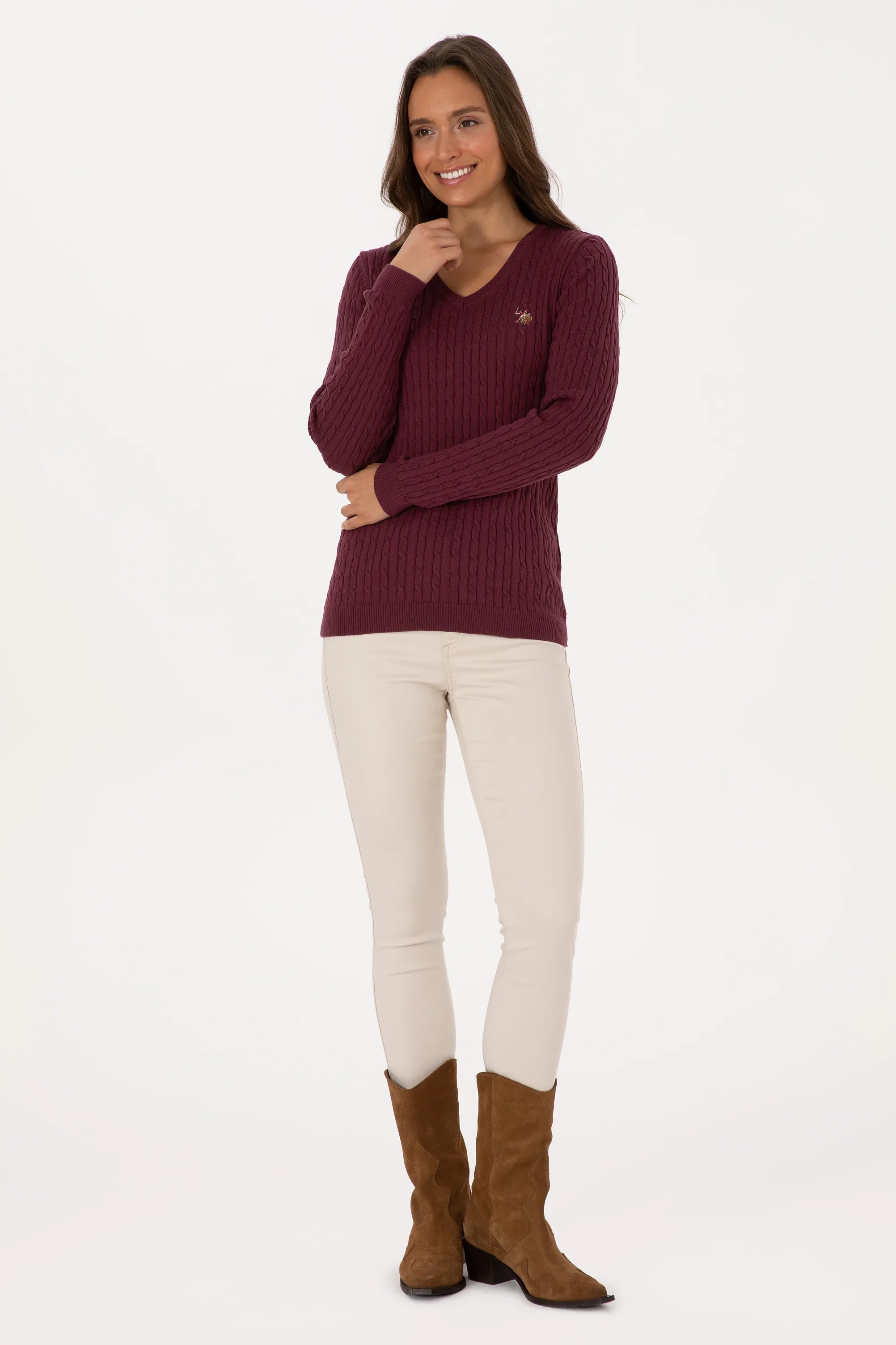 U.S. Polo Assn._New Plum_New Plum Knitted Pullover_G082SZ0TK0 2226089_VR177_04