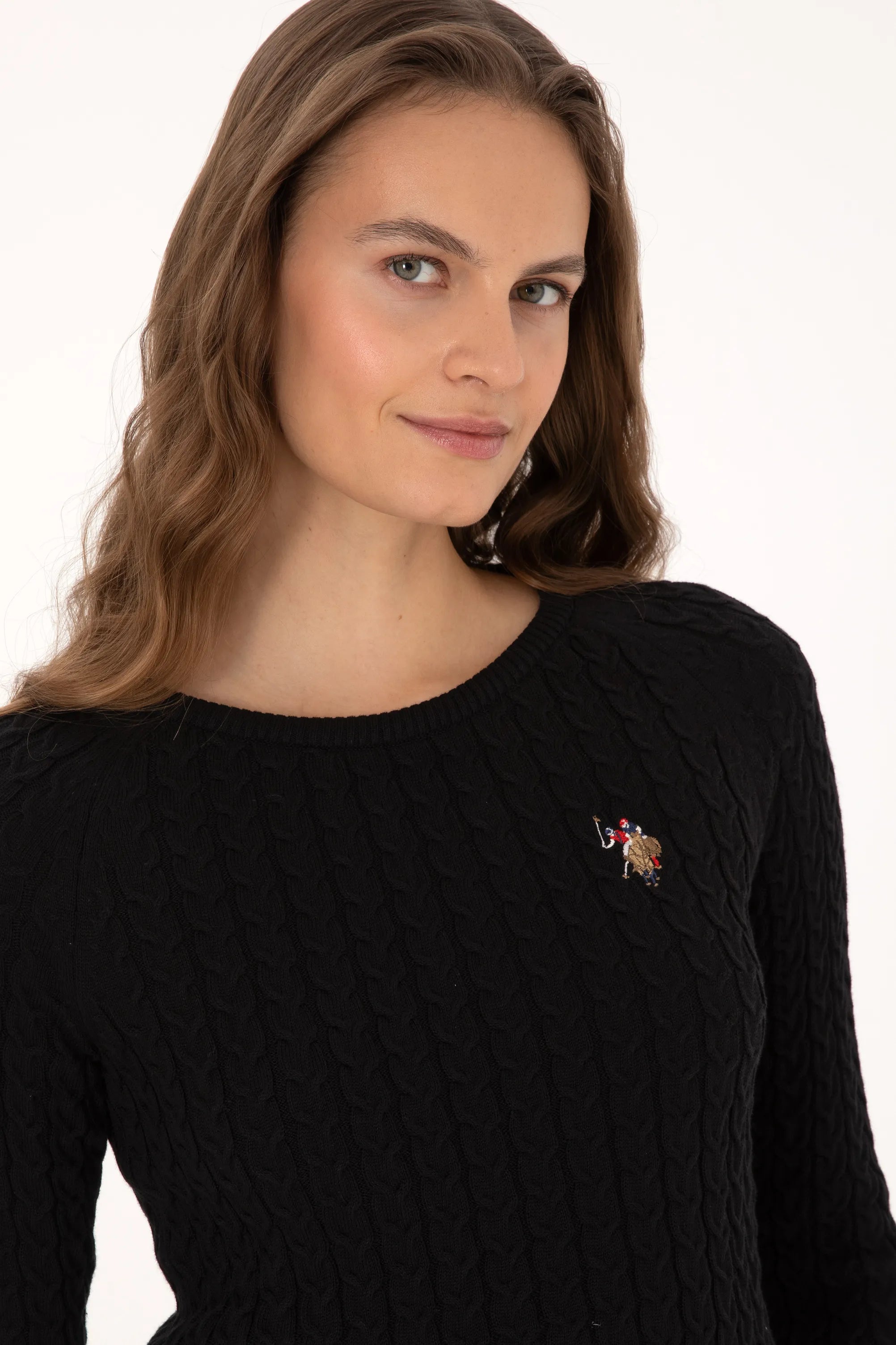 U.S. Polo Assn._Black_Black Knitted Pullover_G082SZ0TK0 2226135_VR046_02