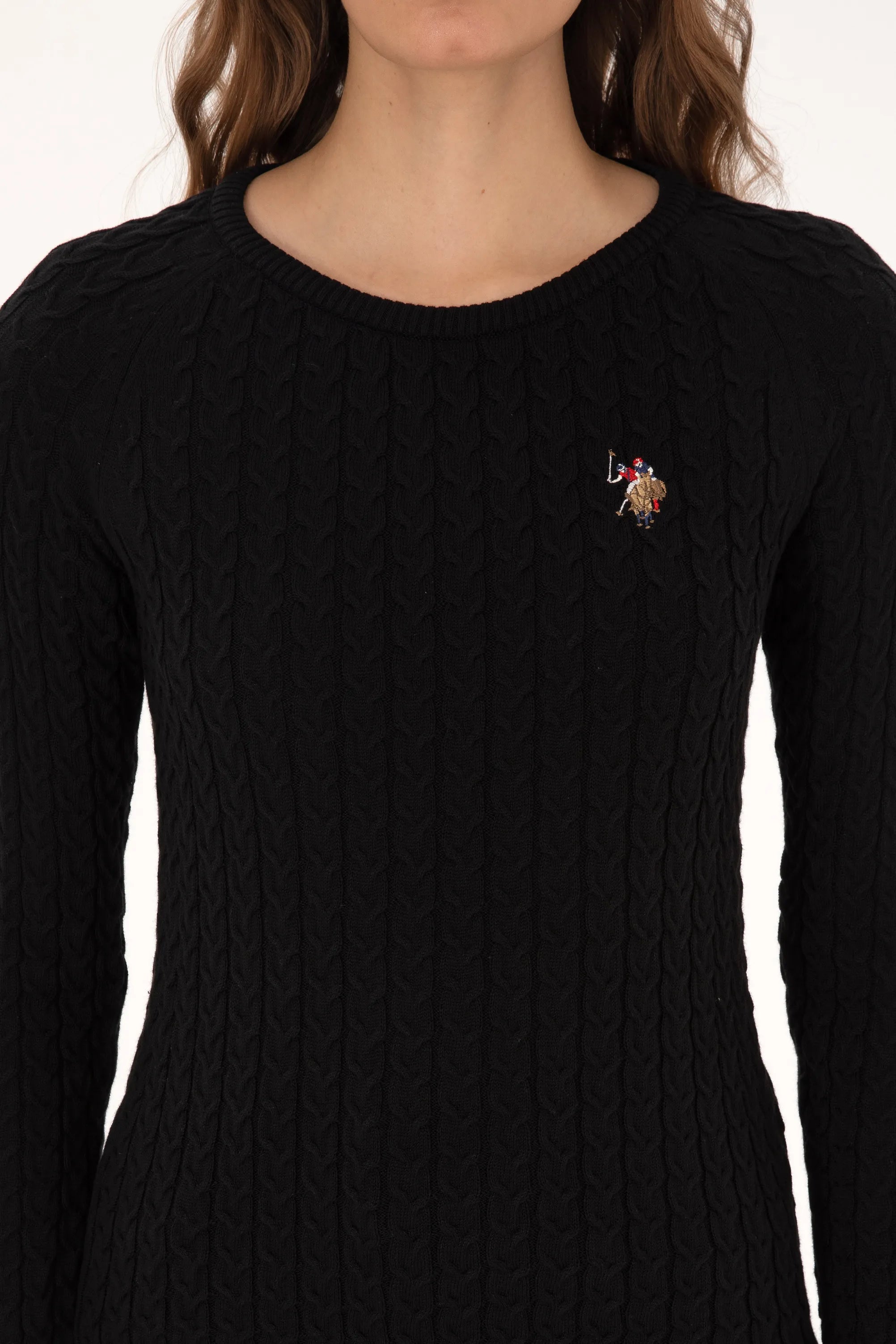 U.S. Polo Assn._Black_Black Knitted Pullover_G082SZ0TK0 2226135_VR046_06