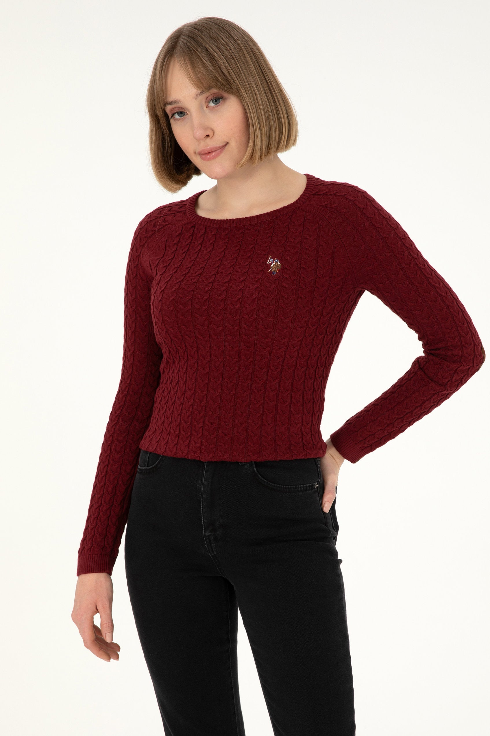 Red Knitting Pullover_G082SZ0TK0 1923813_VR014_03