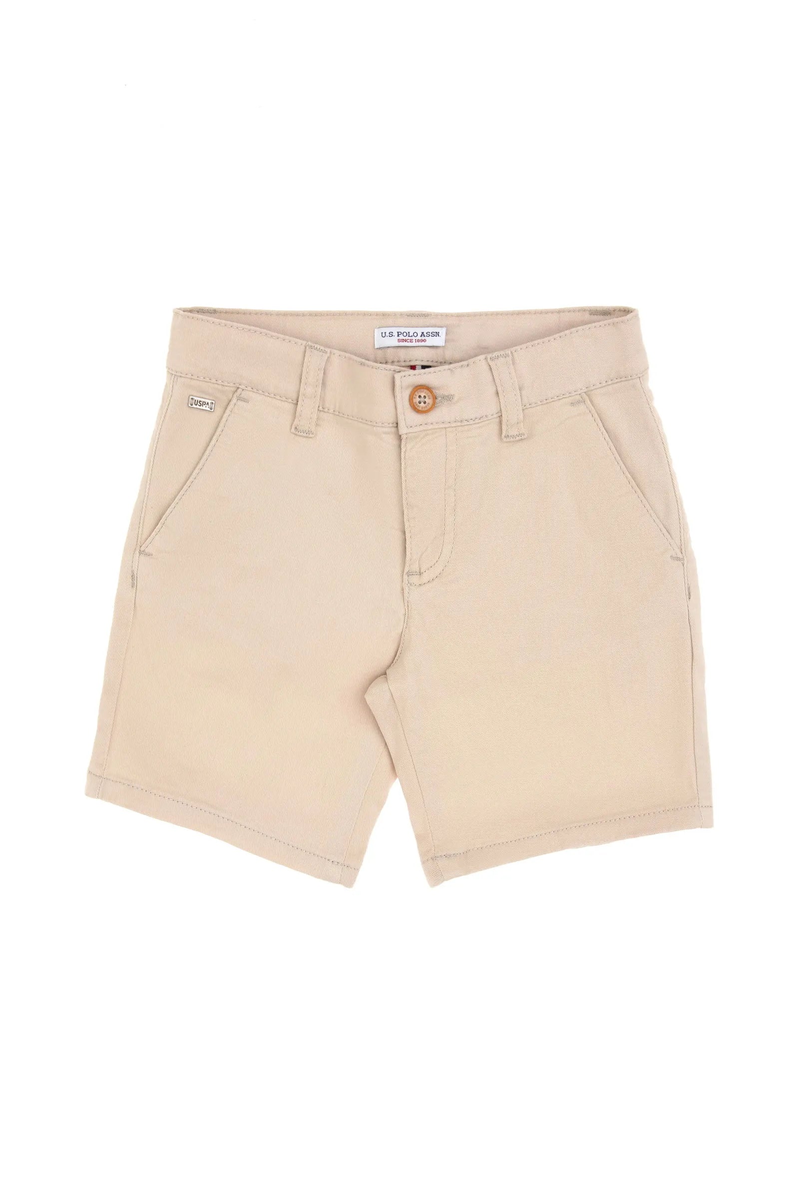 U.S. Polo Assn. Stone Boys Stone Woven Bermuda Capri SKU: G083GL0310 2108962_VR049 Image 01