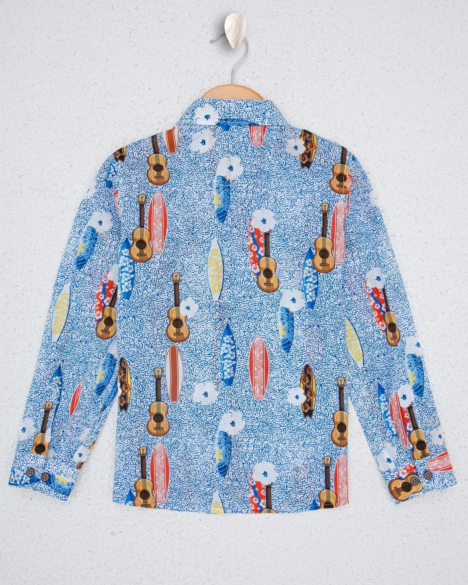 Middle Blue Shirt Long Sleeve U.S. Polo Assn.
