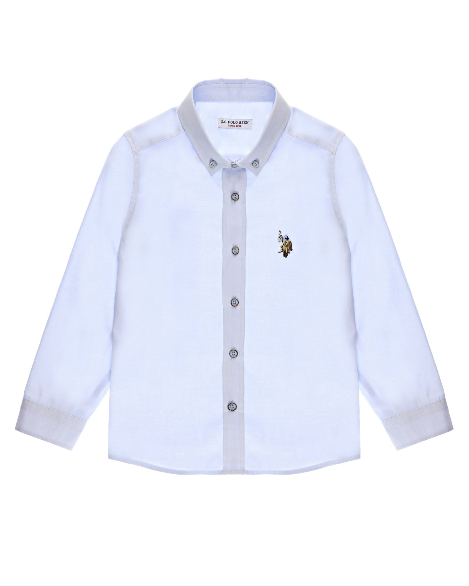 Light Blue Shirt Long Sleeve U.S. Polo Assn.