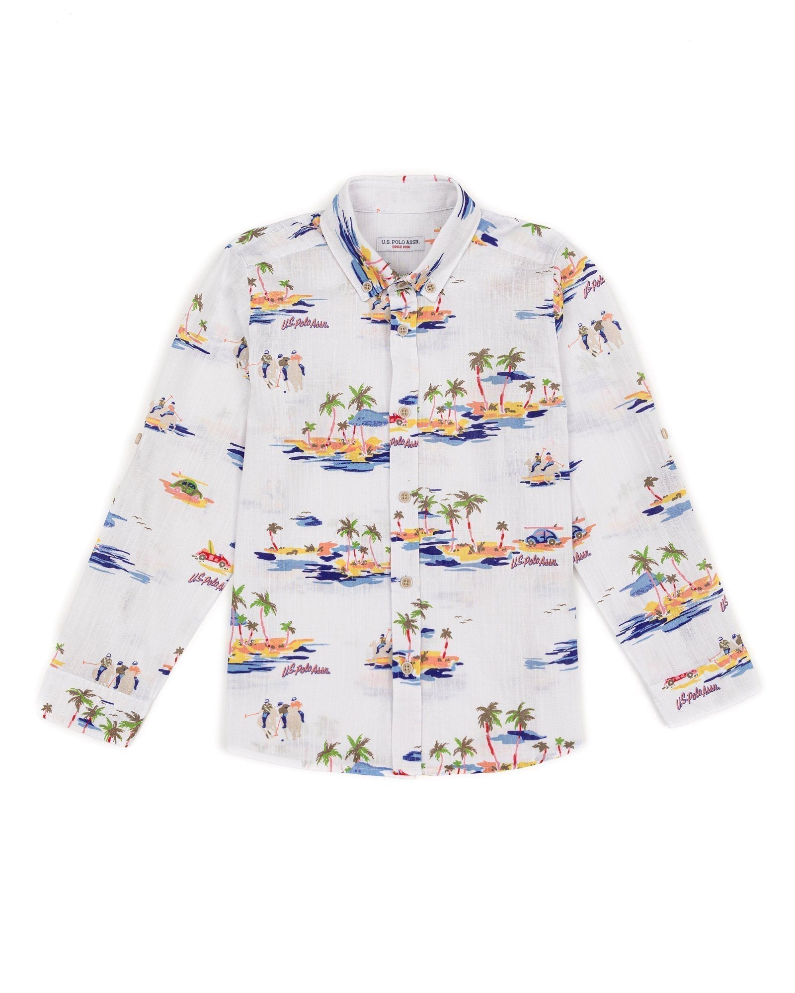 White Shirt Long Sleeve U.S. Polo Assn.