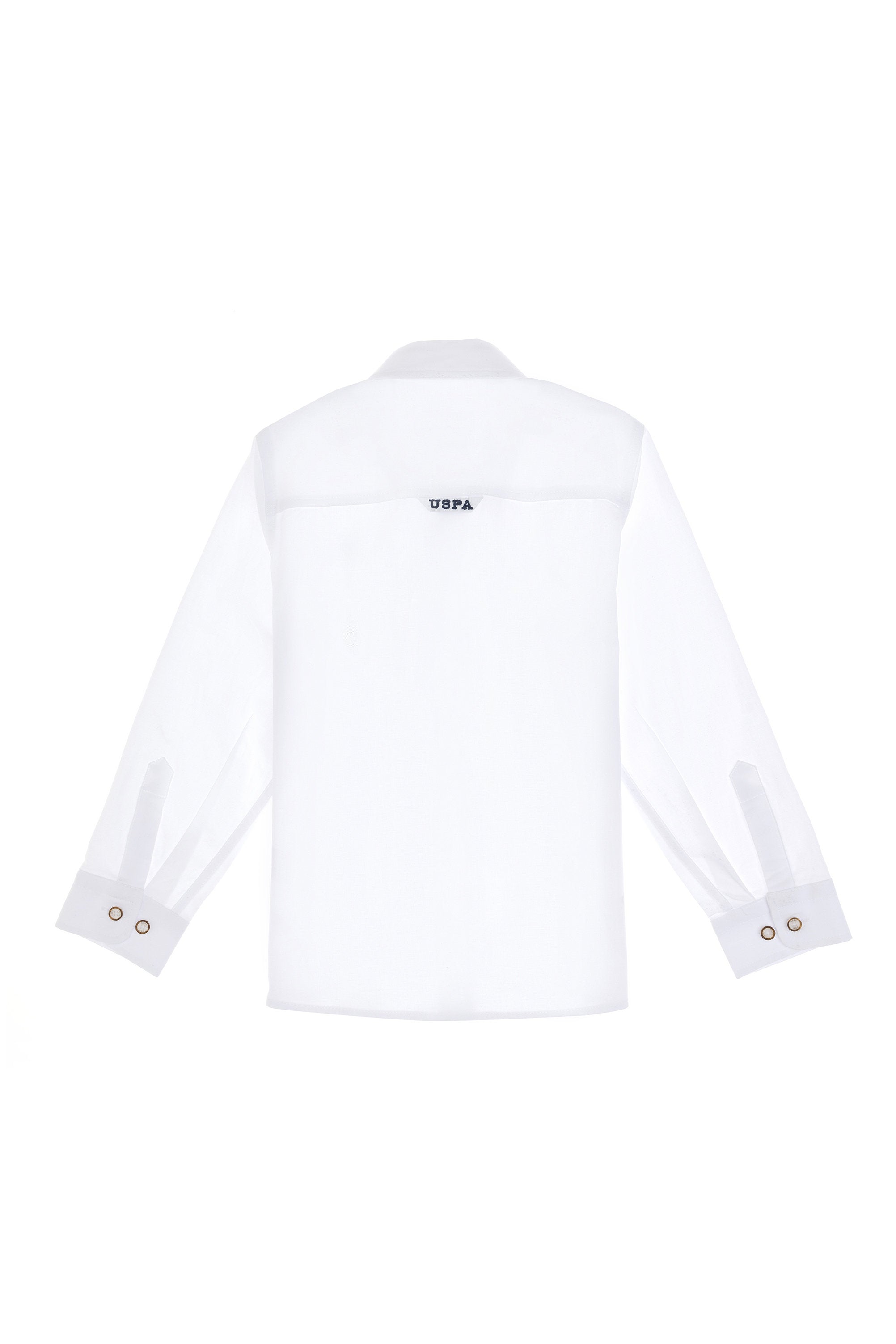 U.S. Polo Assn._White Shirt Long Sleeve_G083SZ0040 2084425_VR013_03