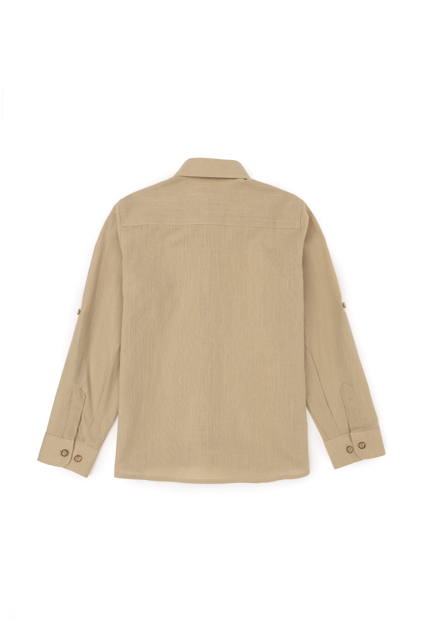 Button Down Shirt With Logo_G083SZ0040 1840402_VR183_03