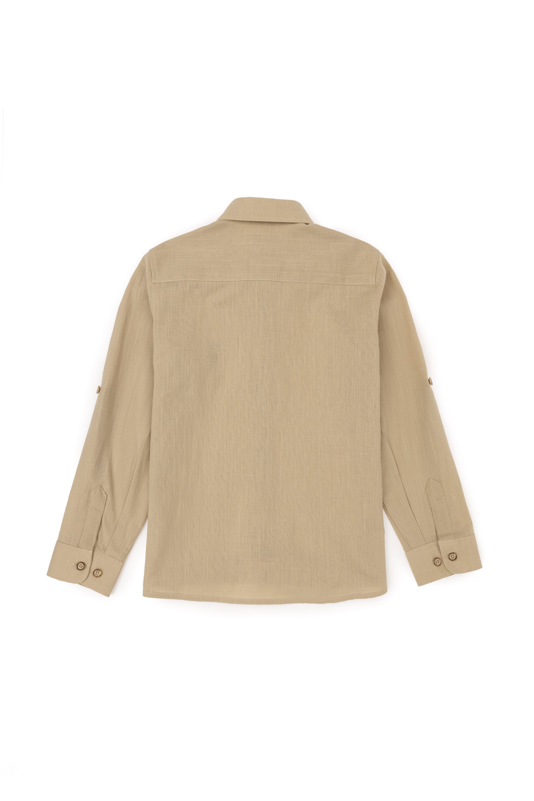 Button Down Shirt With Logo_G083SZ0040 1840402_VR183_03