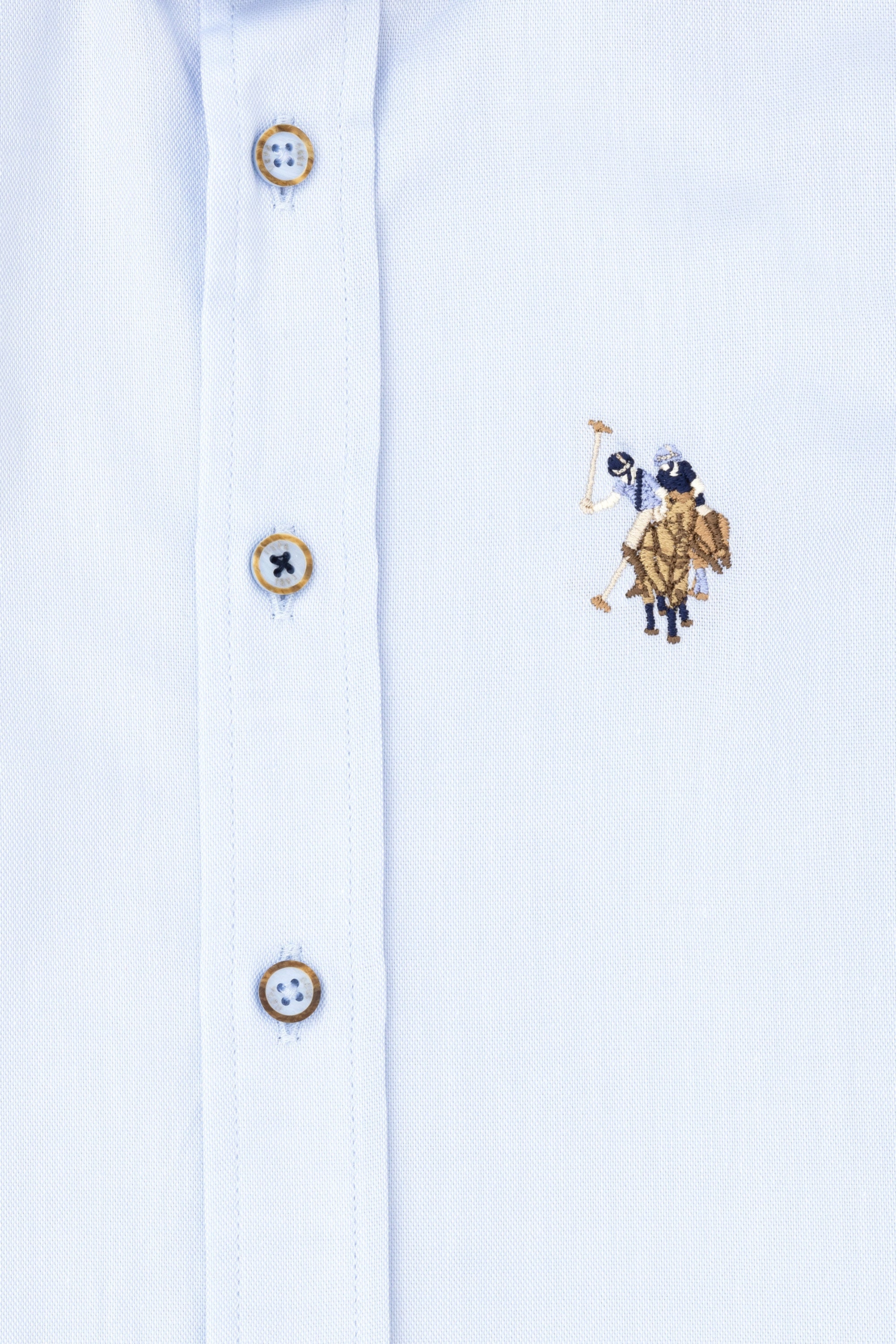 Button Down Shirt With Logo_G083SZ0040 1840451_VR003_03