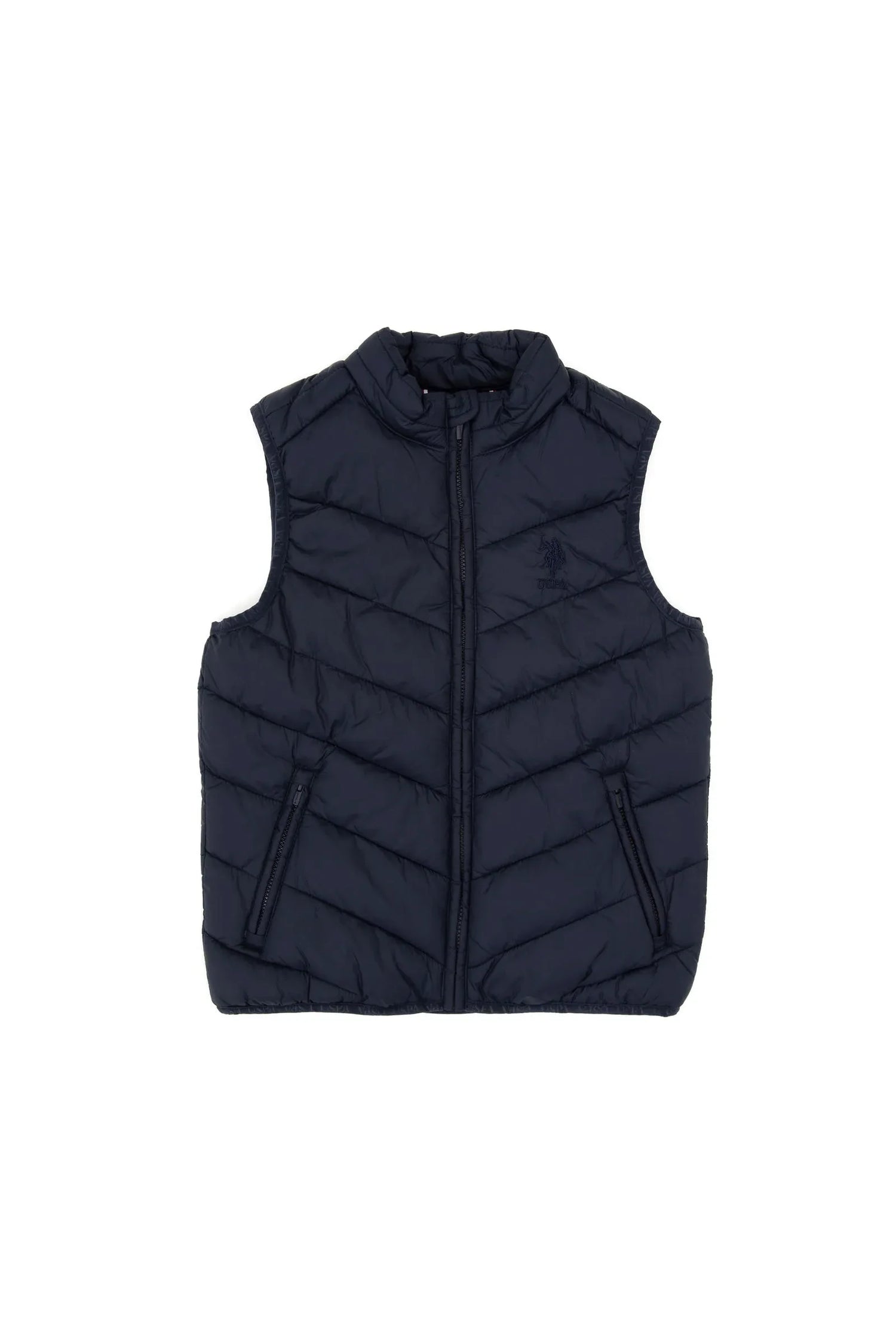 U.S. Polo Assn._Navy_Navy Puffer Vest_G083SZ0100 2251407_VR033_01