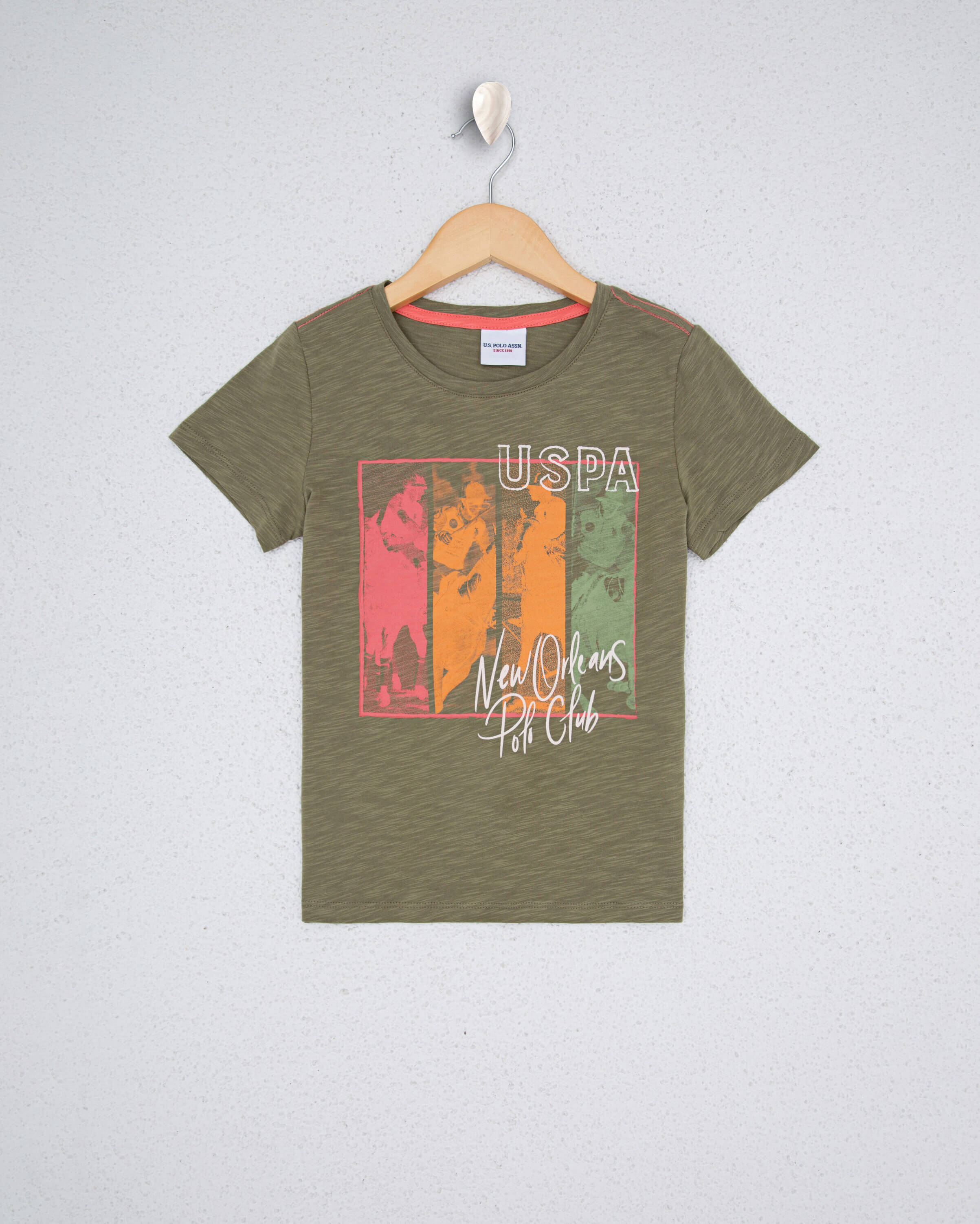 Kaki T-Shirt U.S. Polo Assn.