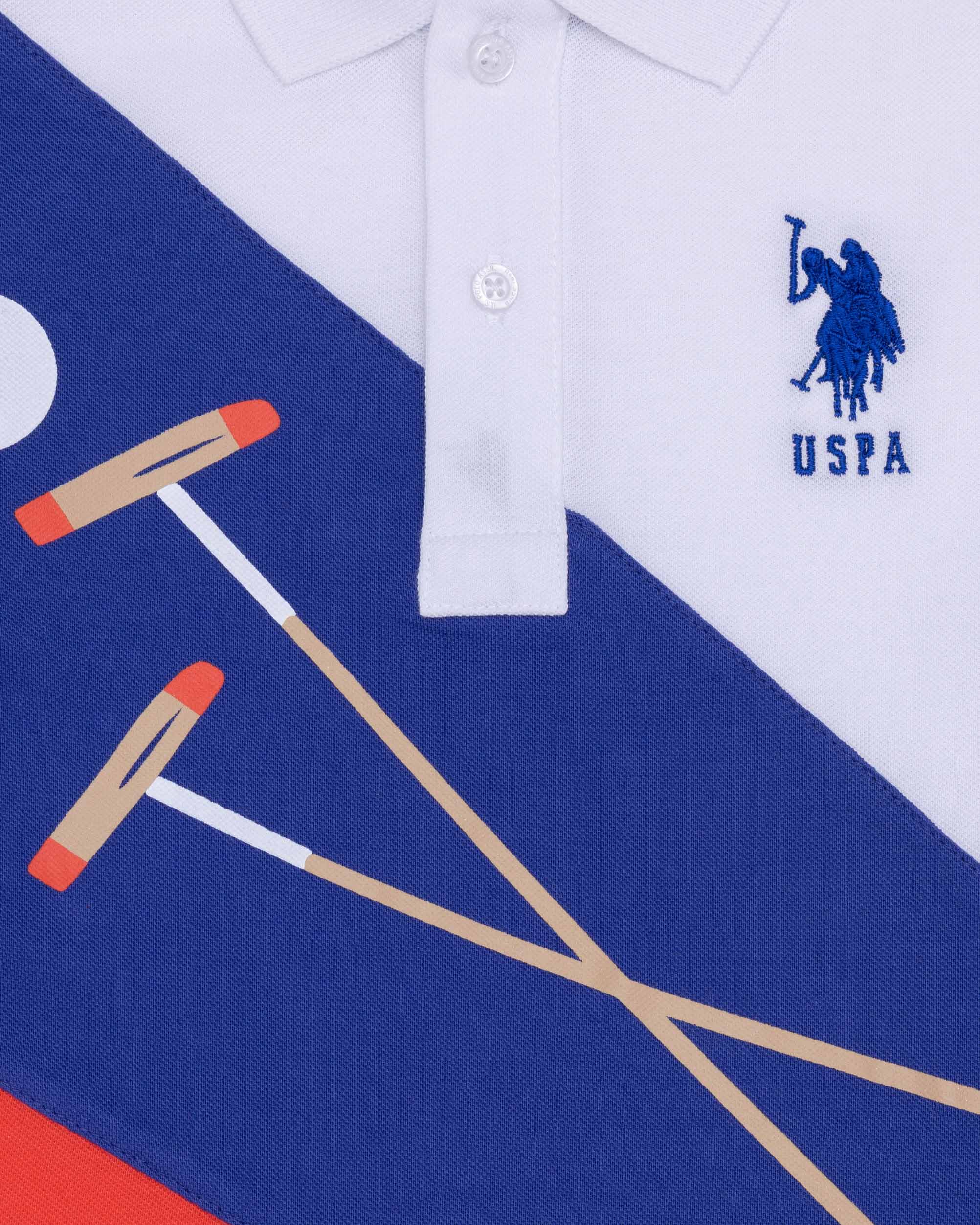 White Polo Neck T-Shirt - BEVAVA