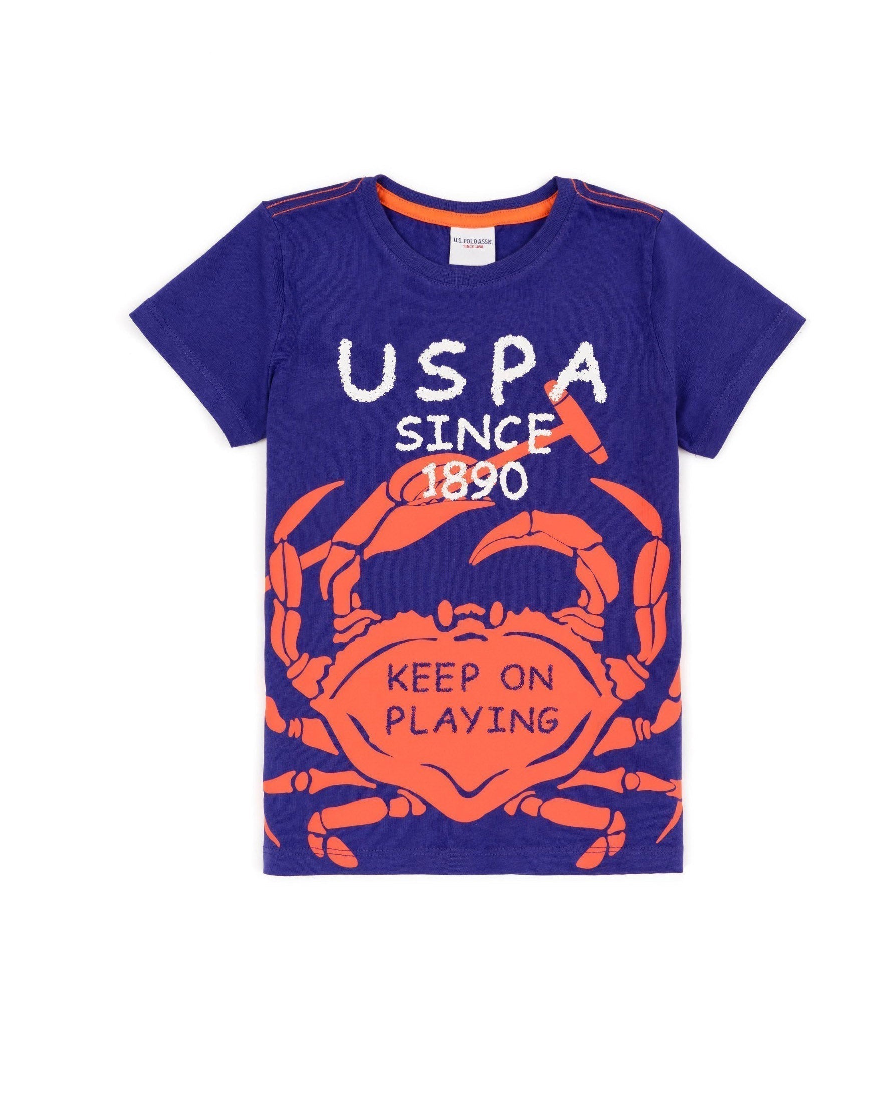 Middle Blue T-Shirt U.S. Polo Assn.