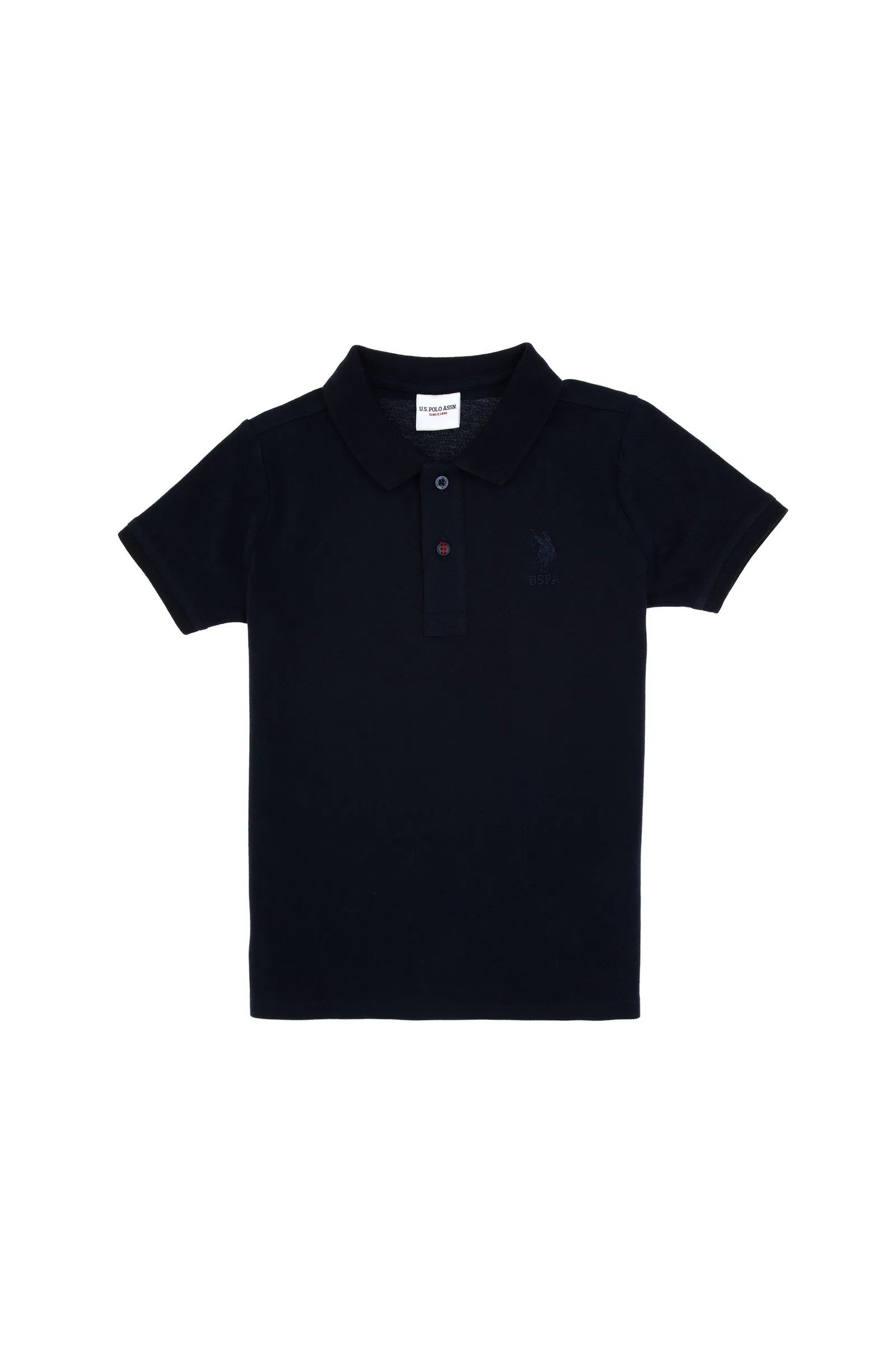 U.S. Polo Assn. Navy Blue Boys Navy Blue Polo Shirt SKU: G083SZ0110 2084894_VR033 Image 01