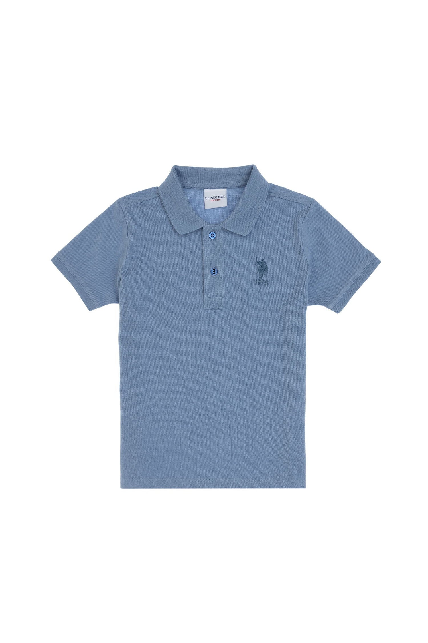 U.S. Polo Assn._Blue Polo Shirt_G083SZ0110 2084894_VR036_01