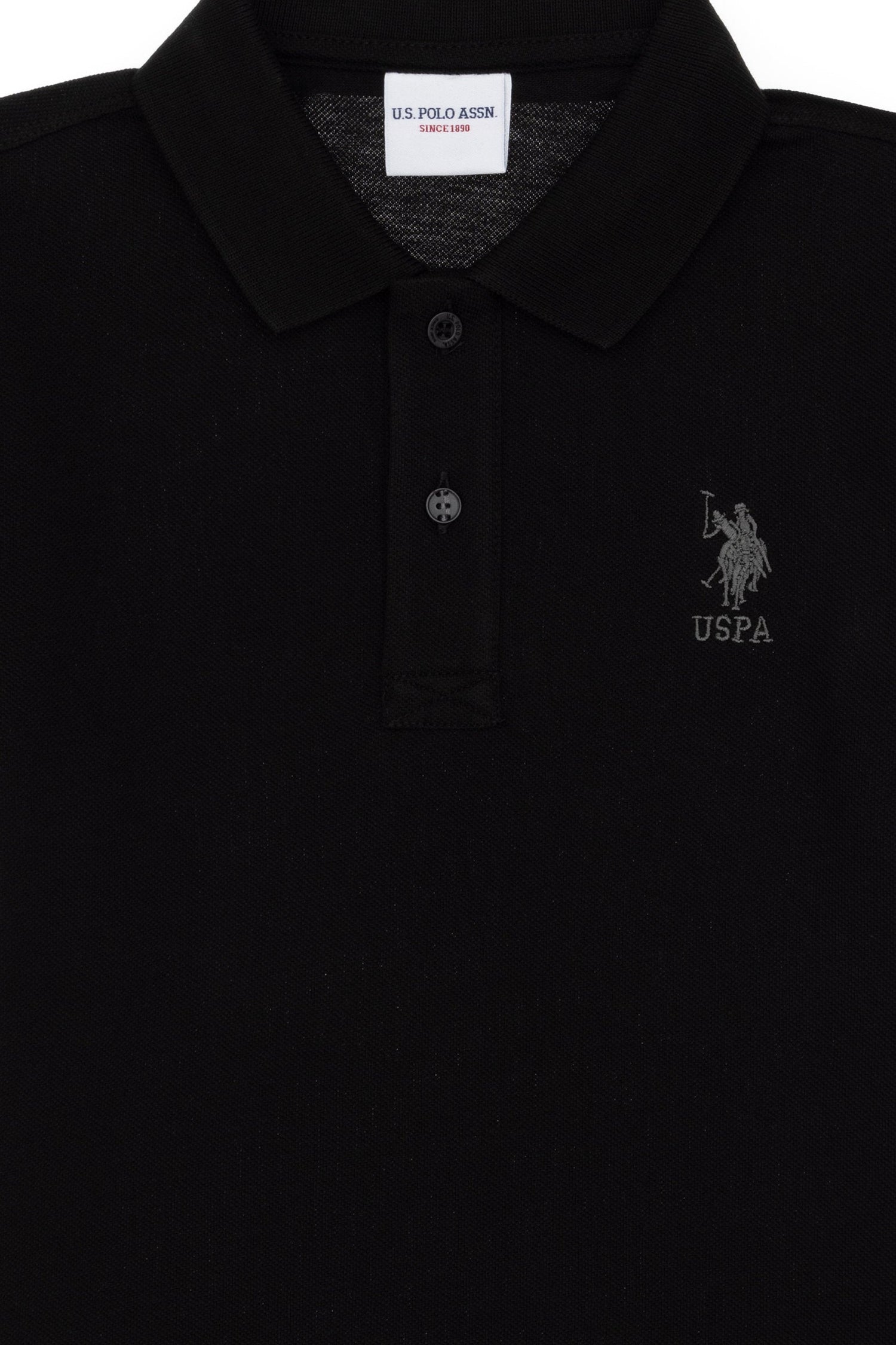 U.S. Polo Assn._Black Polo Shirt_G083SZ0110 2084894_VR046_03